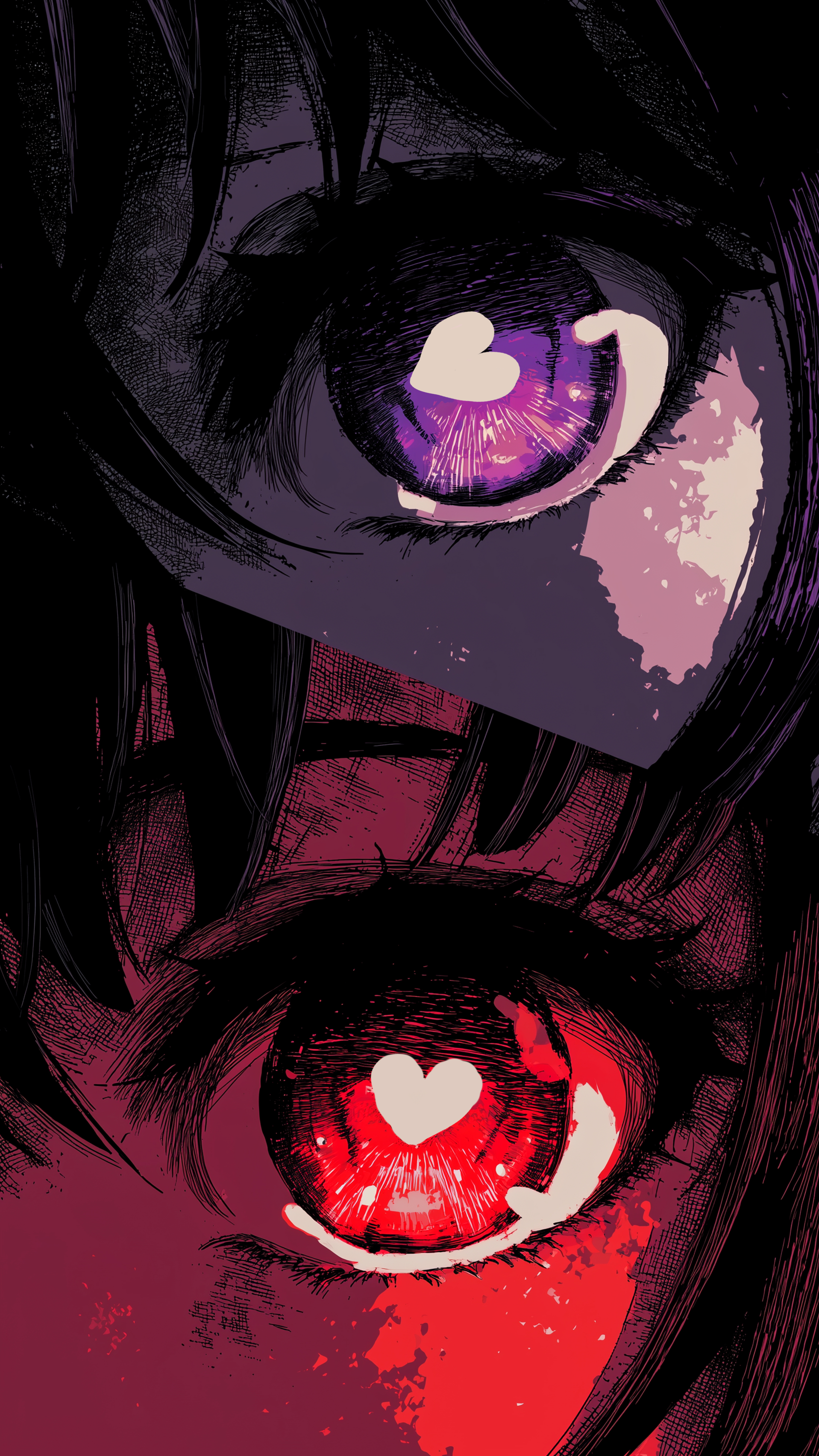 Anime Heart Eyes Wallpaper - anime wallpaper for OpersCraft