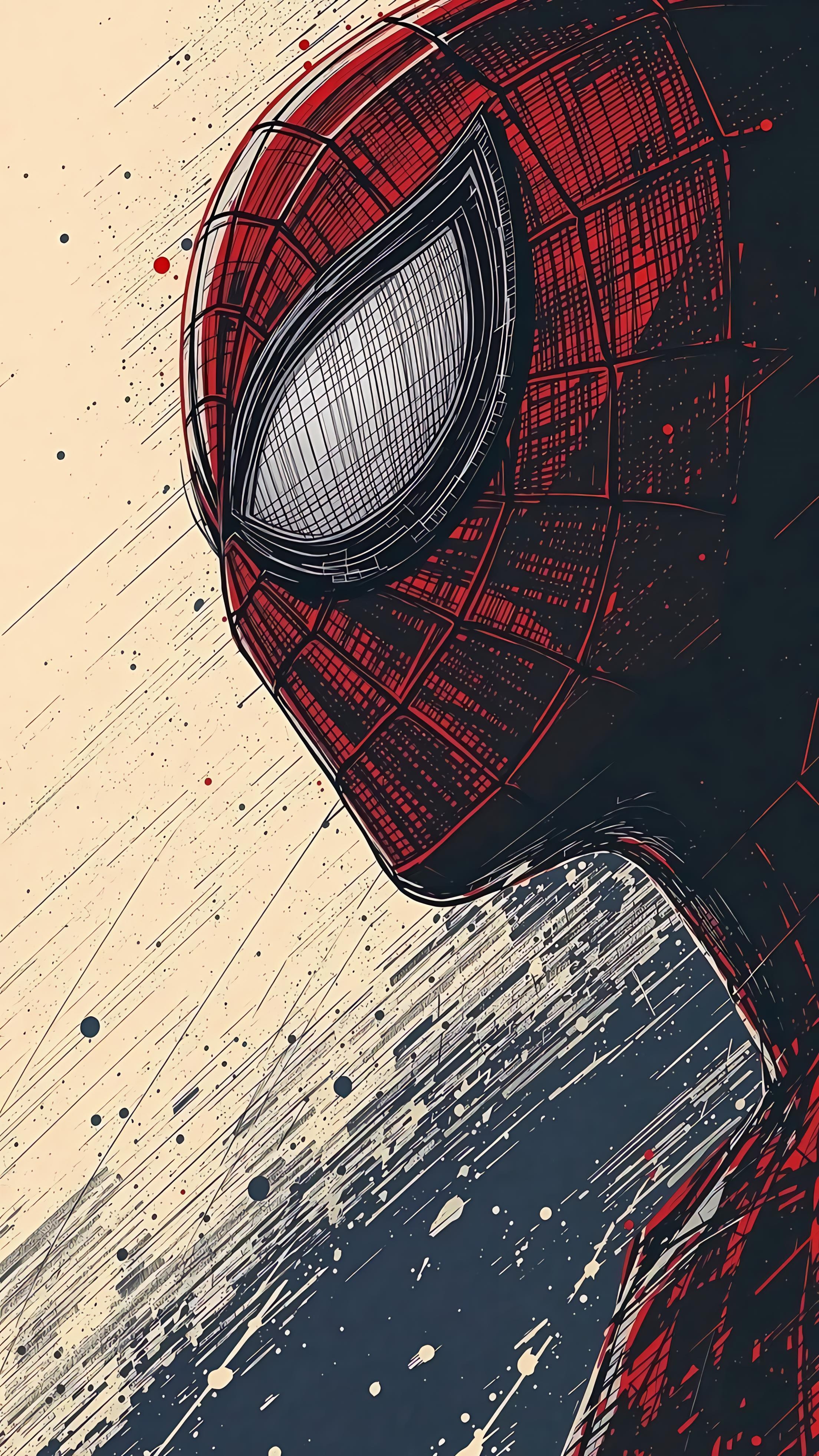 Spider-Man Artistic Portrait - spider-man wallpaper for OpersCraft