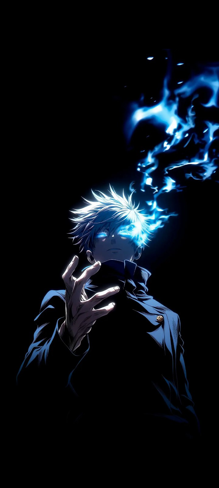 Gojo Satoru Blue Aura - jujutsu kaisen wallpaper for OpersCraft