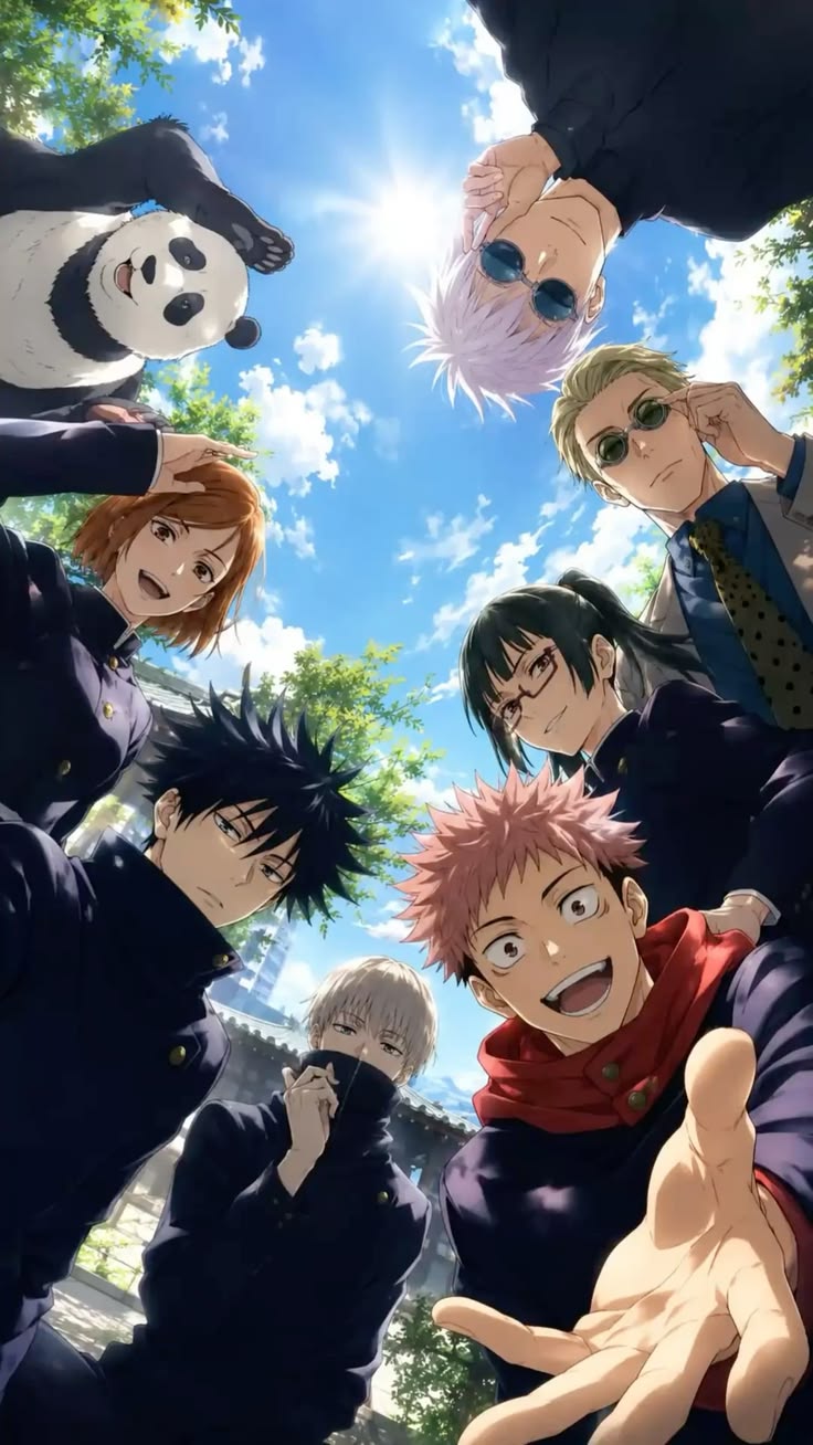 Jujutsu Kaisen Group Selfie - jujutsu kaisen wallpaper for OpersCraft
