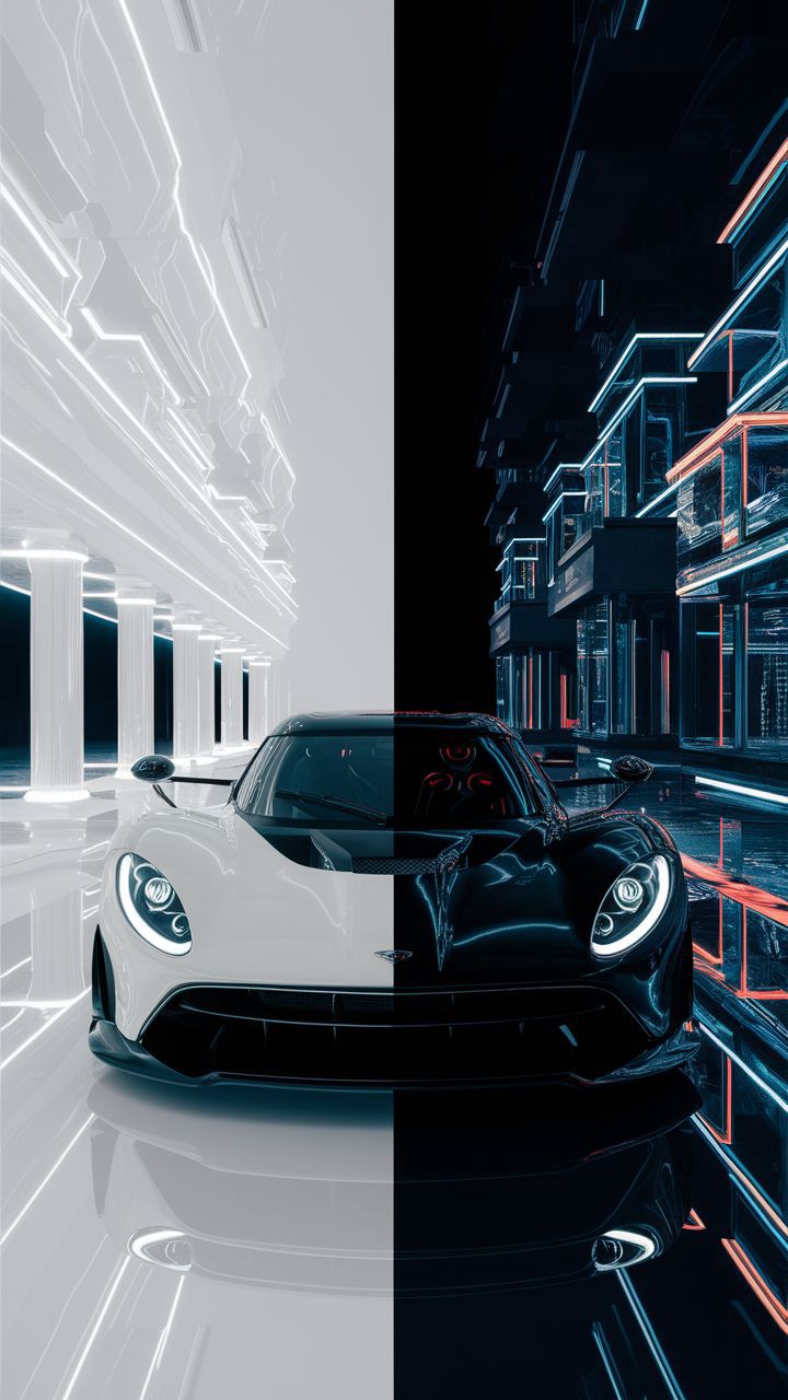 Split Tone Supercar Wallpaper - cars wallpaper for OpersCraft