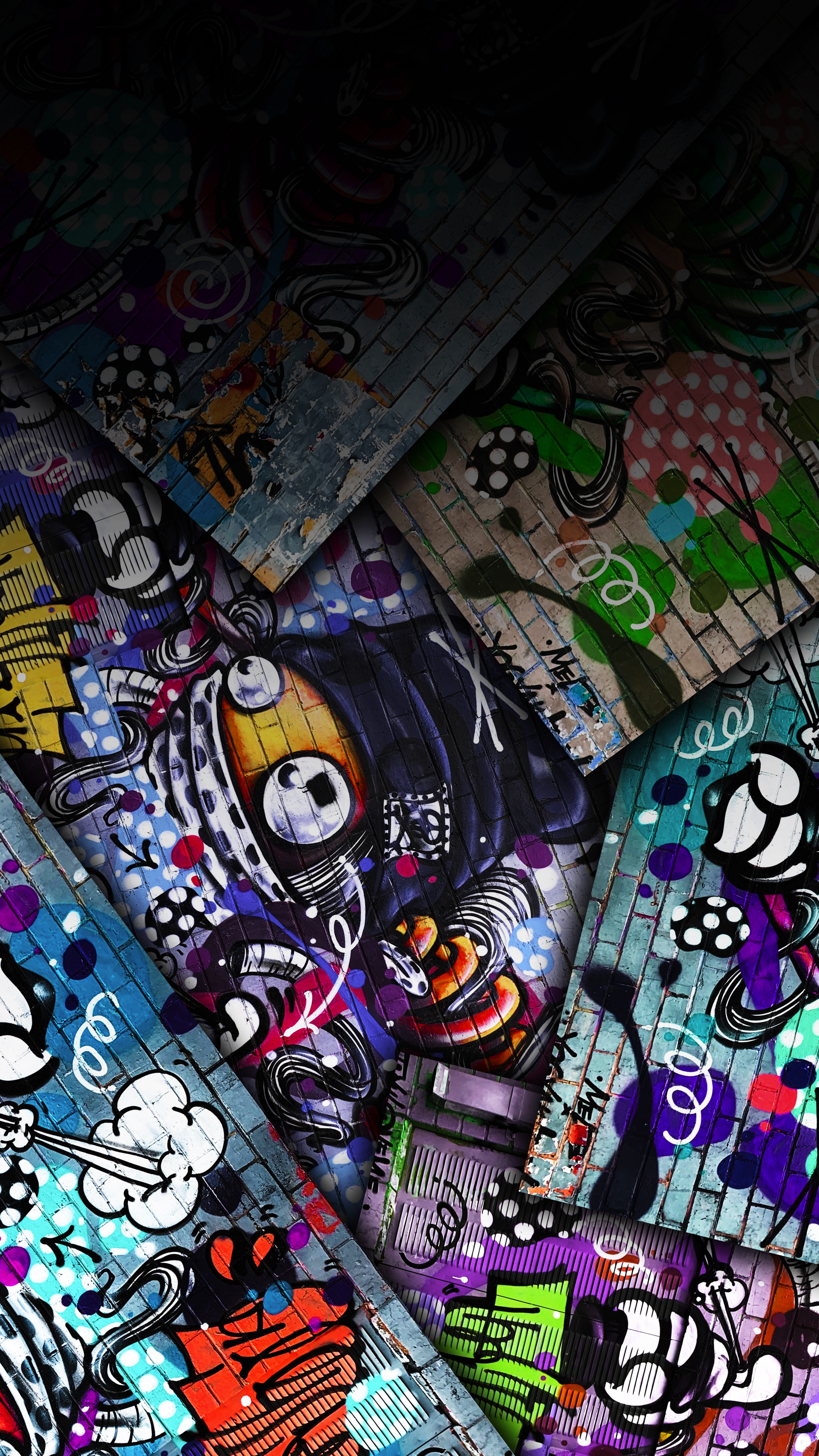 Vibrant Urban Graffiti Art - graffiti wallpaper for OpersCraft