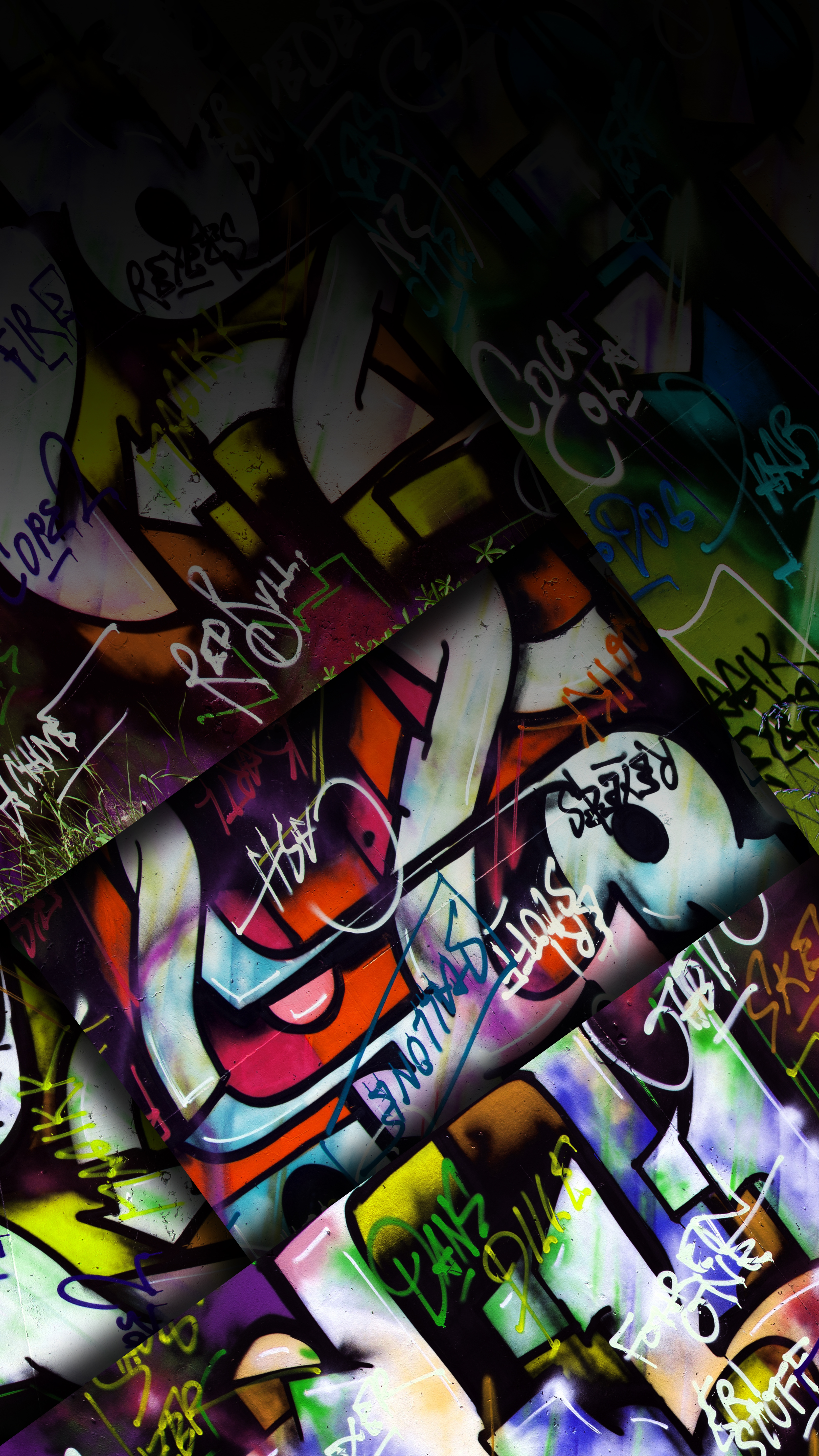 Vibrant Urban Graffiti Art - graffiti wallpaper for OpersCraft