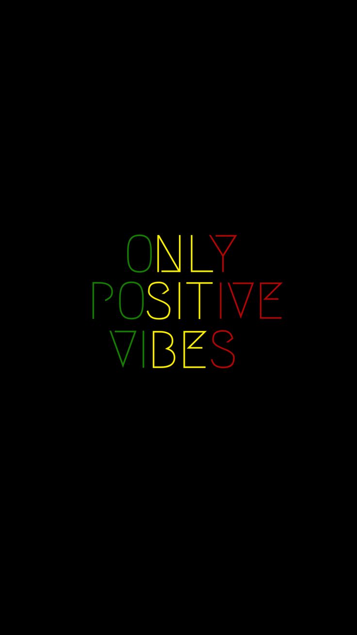 Only Positive Vibes Quote - typography wallpaper for OpersCraft