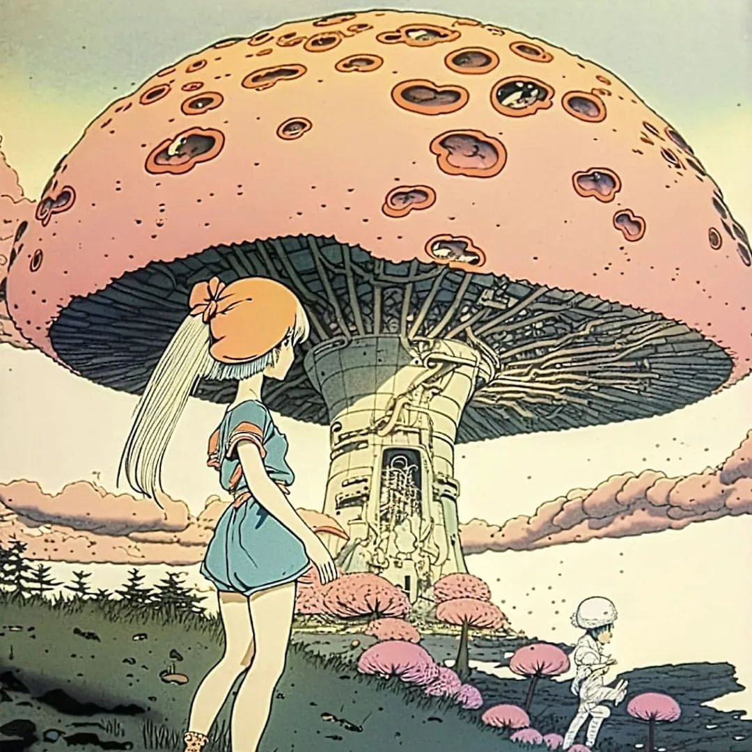 Mushroom City Adventure - anime wallpaper for OpersCraft