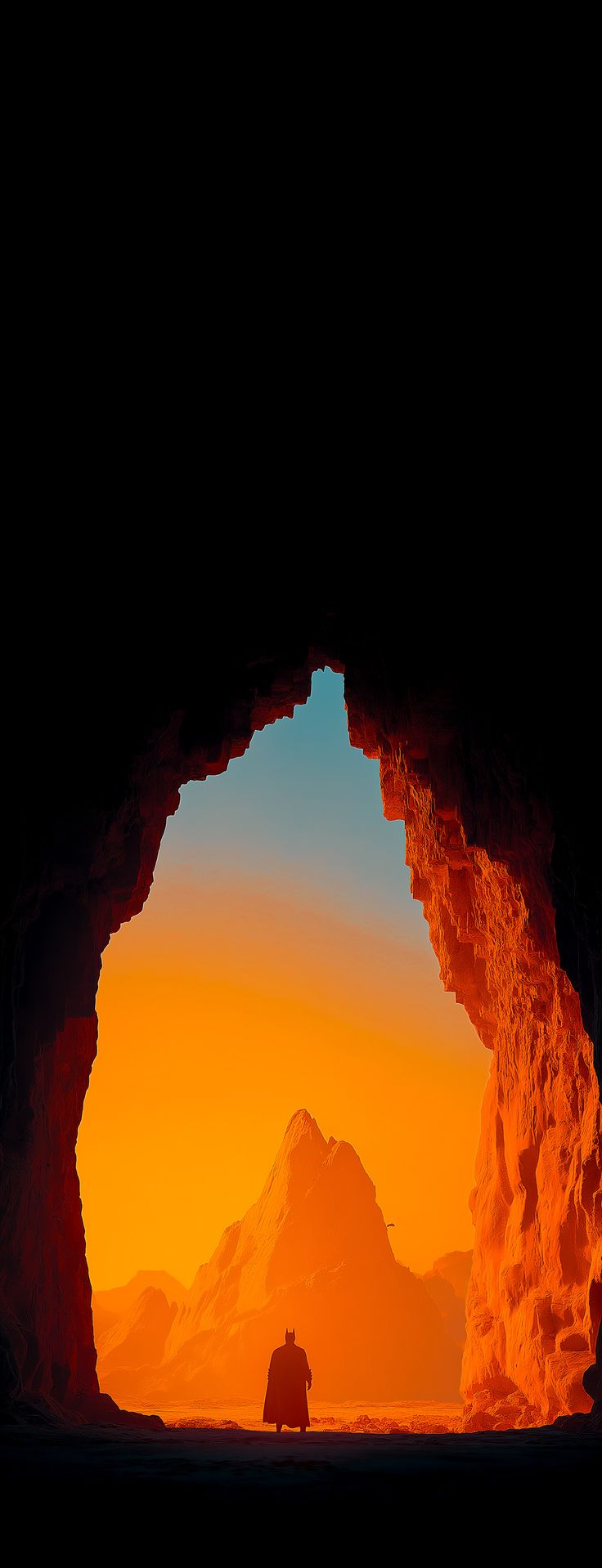 Batman Desert Silhouette - batman wallpaper for OpersCraft