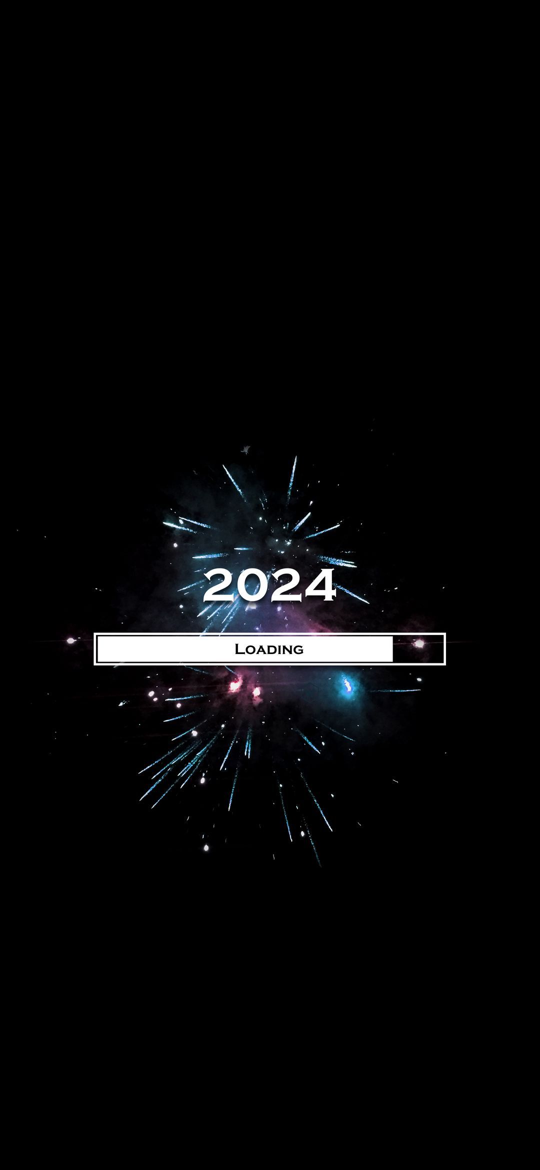 2024 New Year Loading - celebration wallpaper for OpersCraft