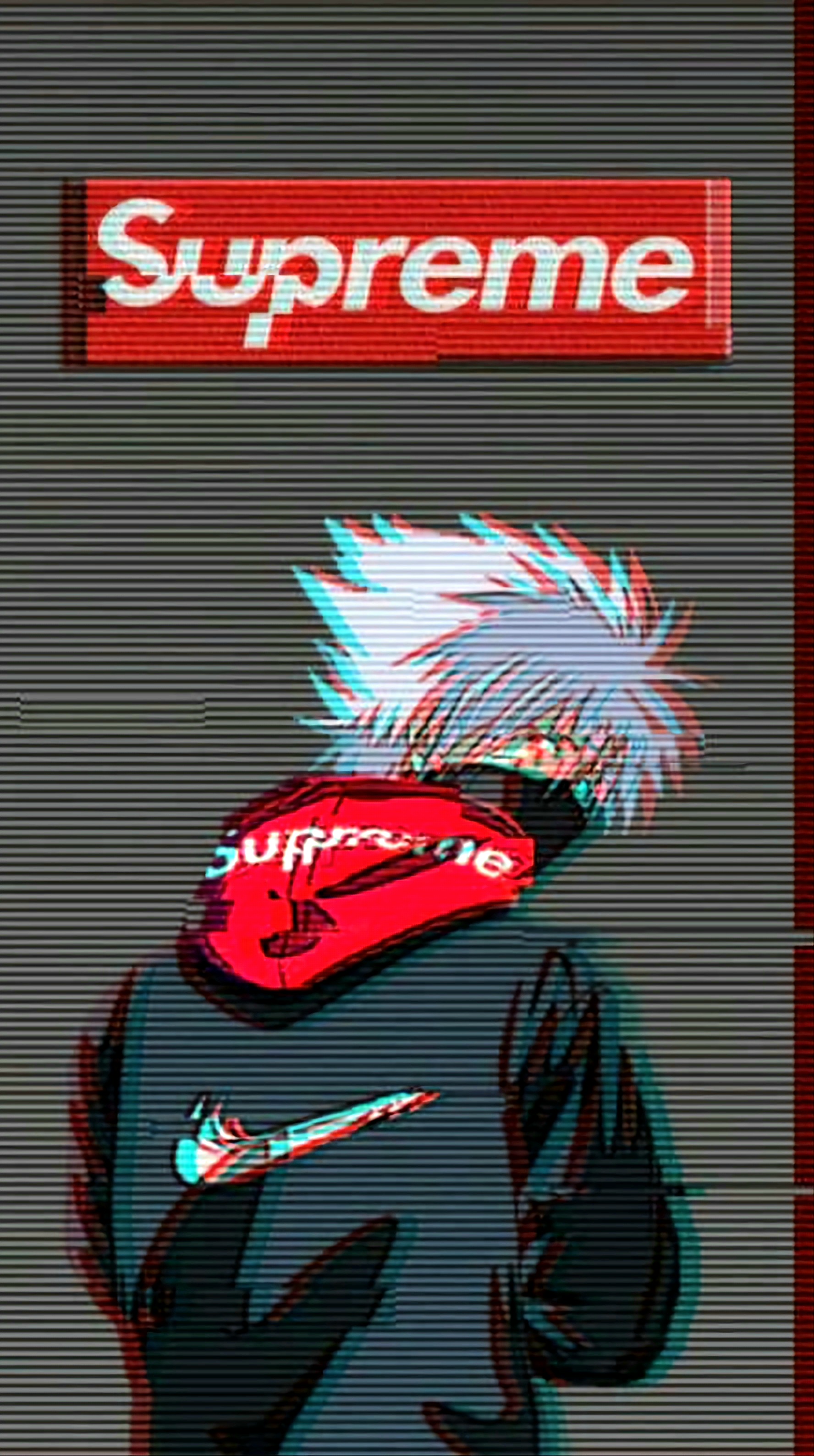 Glitch Supreme Anime Aesthetic - supreme wallpaper for OpersCraft