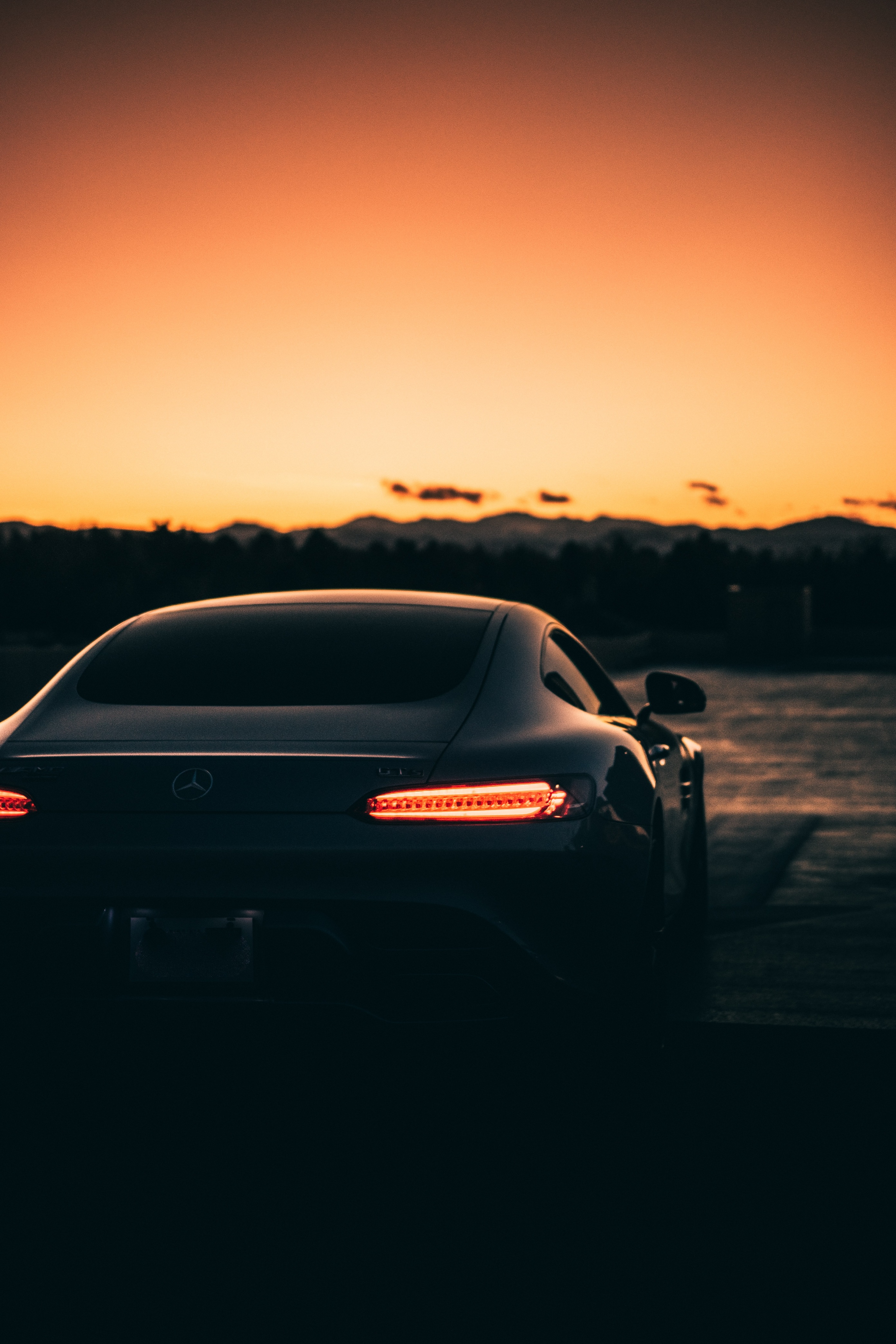 Mercedes AMG Sunset Drive - mercedes wallpaper for OpersCraft