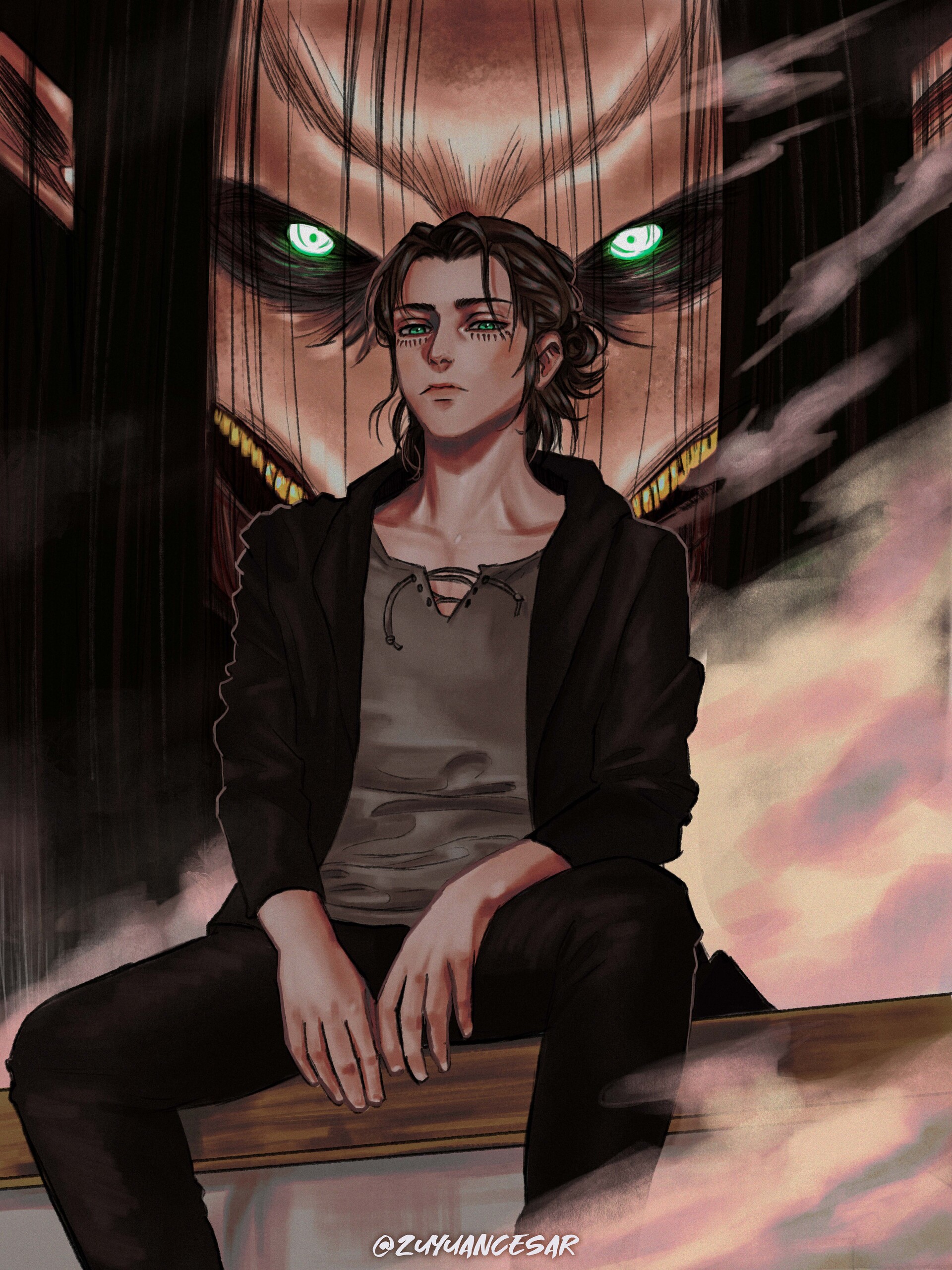 Eren Yeager Titan Wallpaper - anime boy wallpaper for OpersCraft
