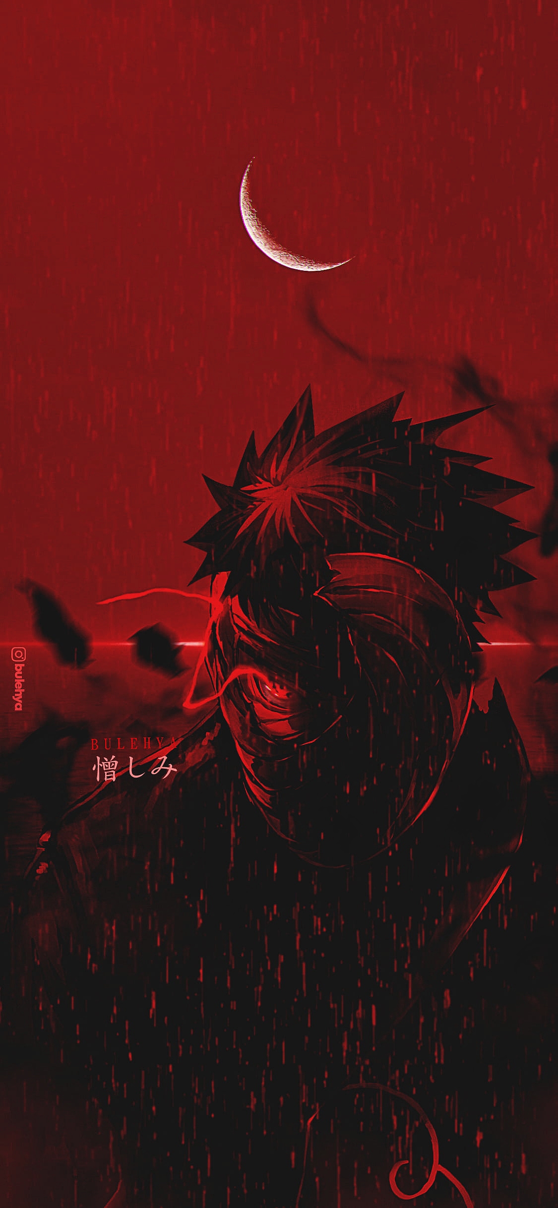 Obito Uchiha Red Moon - naruto wallpaper for OpersCraft