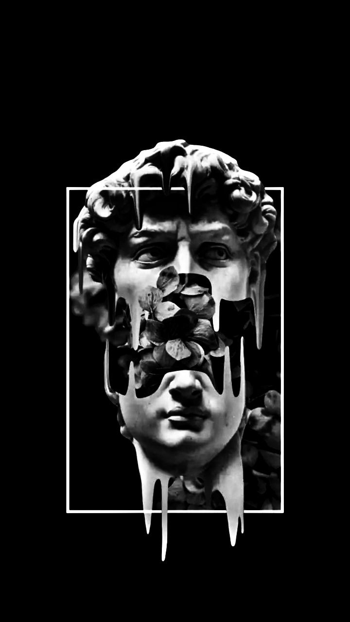 Melting David Statue Art - sculpture wallpaper for OpersCraft