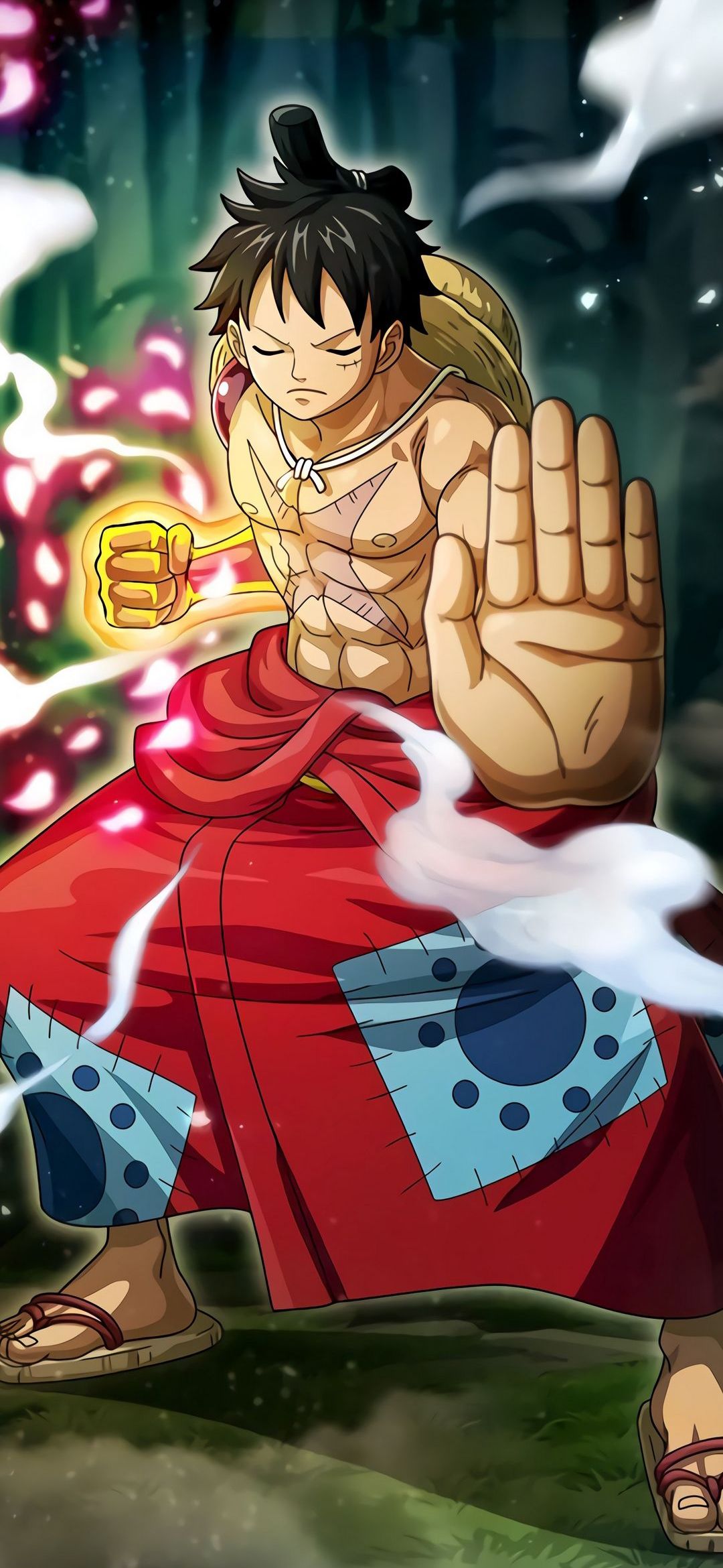 Luffy's Gear Fourth - anime wallpaper for OpersCraft