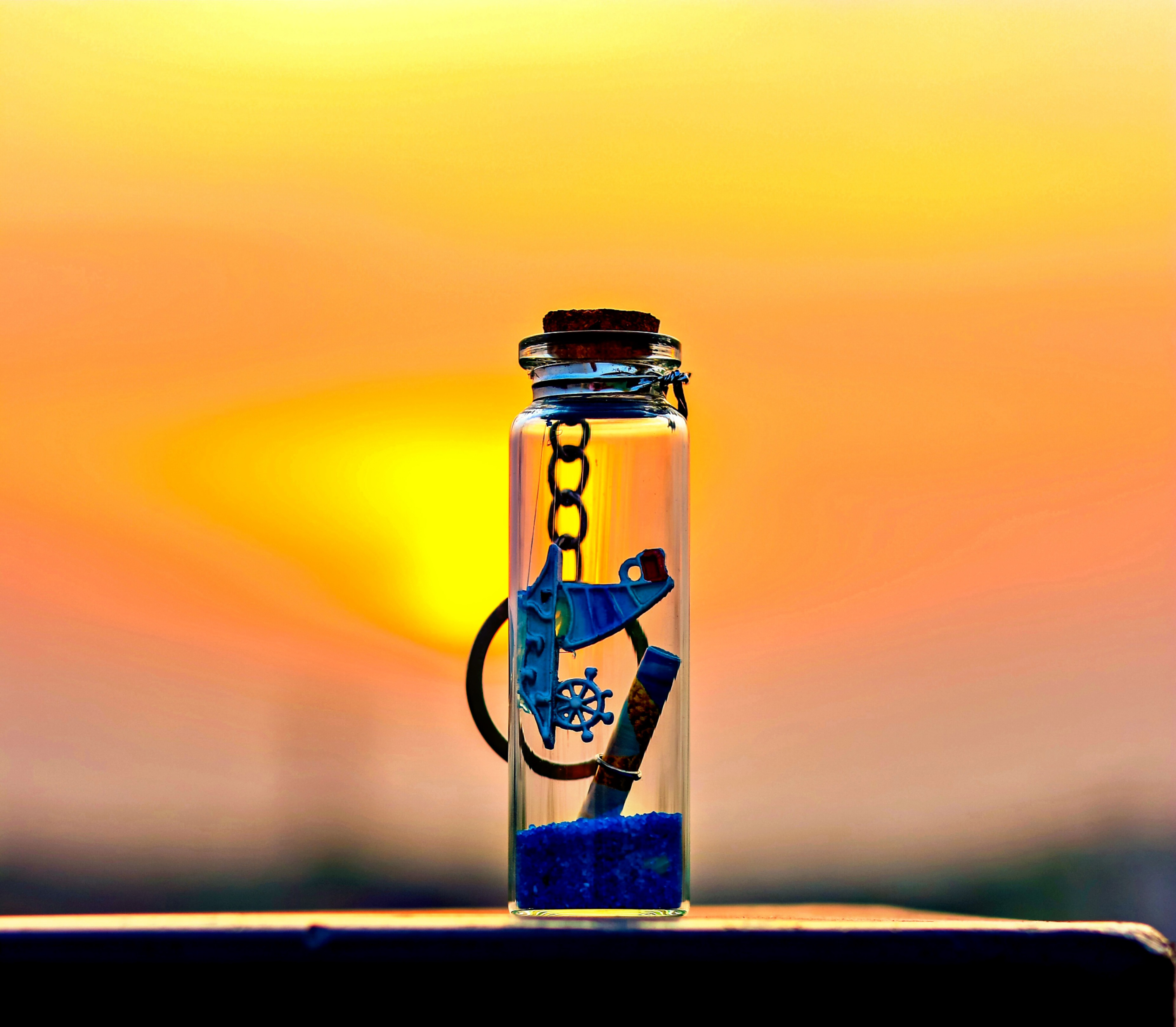 Message in a Bottle - art wallpaper for OpersCraft