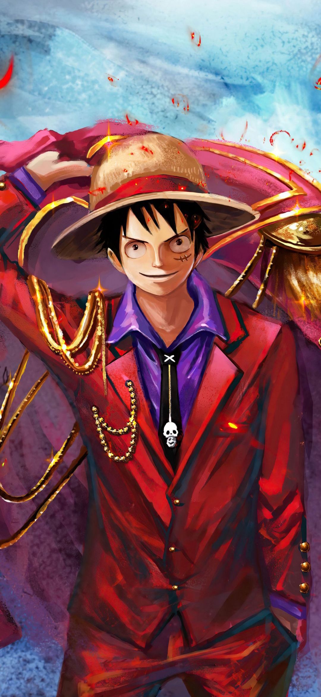 Luffy Dapper Portrait - anime wallpaper for OpersCraft