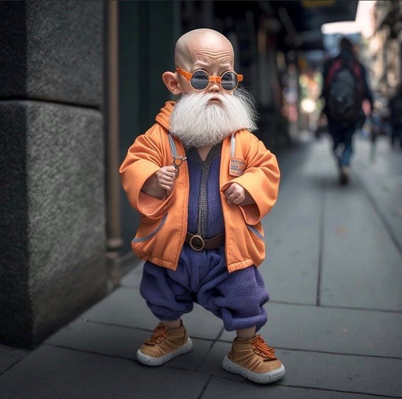 Master Roshi Streetwear - dragon ball wallpaper for OpersCraft