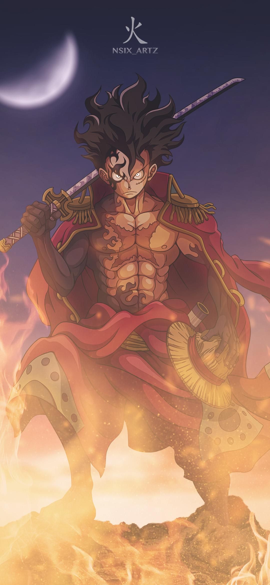 Luffy's Fierce Determination - anime wallpaper for OpersCraft