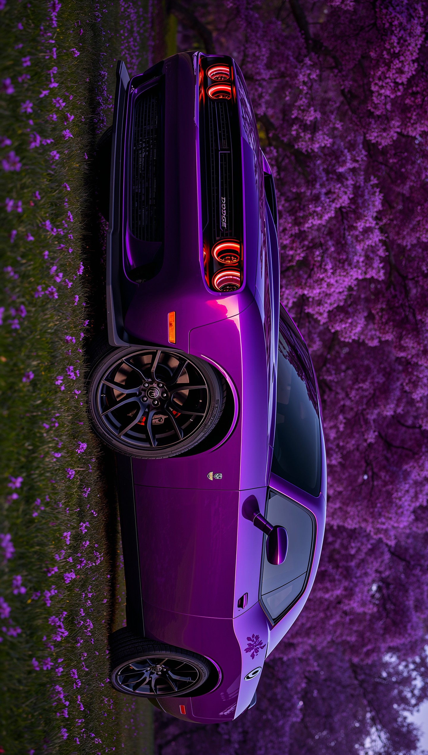 Purple Dodge Challenger Wallpaper - cars wallpaper for OpersCraft