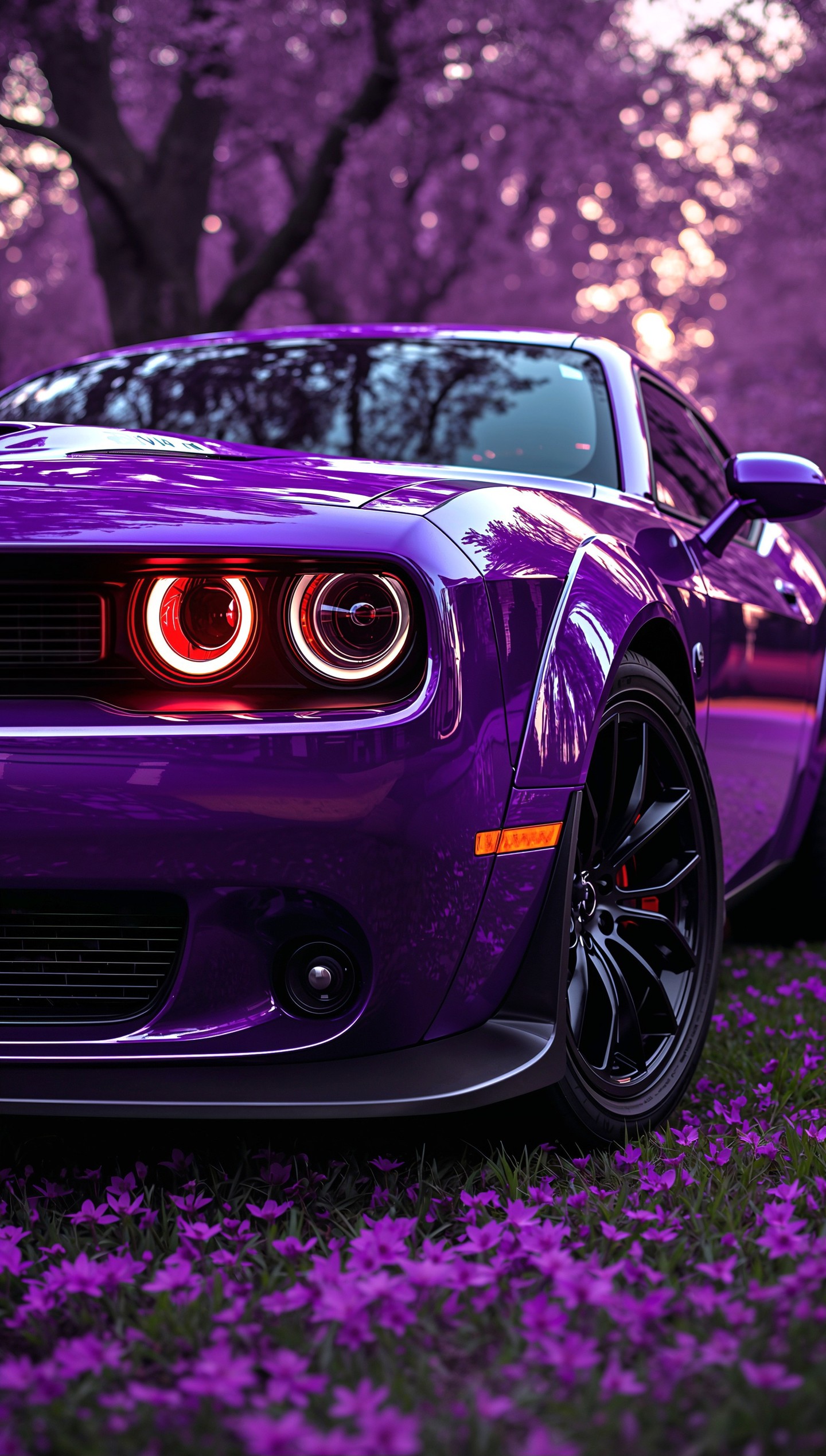 Purple Dodge Challenger Wallpaper - cars wallpaper for OpersCraft