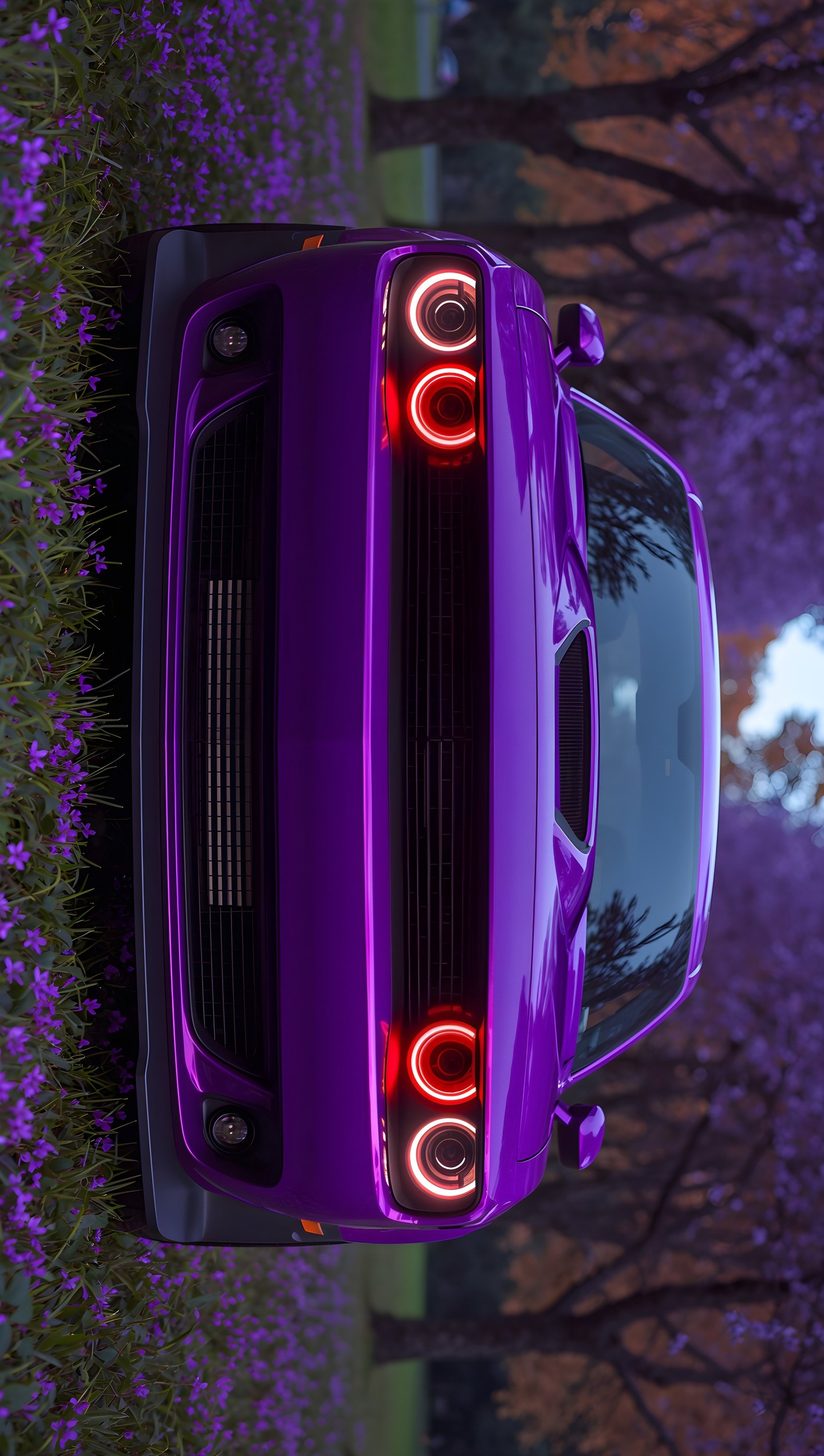 Purple Dodge Challenger Wallpaper - cars wallpaper for OpersCraft