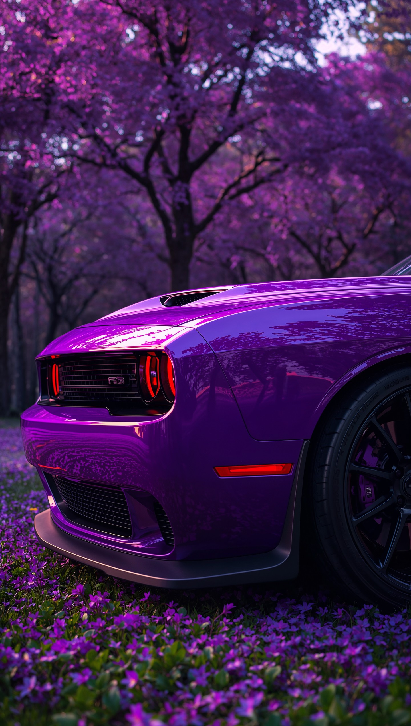Purple Dodge Challenger Wallpaper - cars wallpaper for OpersCraft