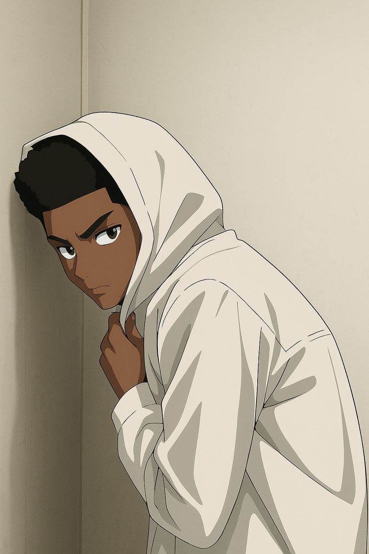 Anime Boy in Hoodie - anime wallpaper for OpersCraft