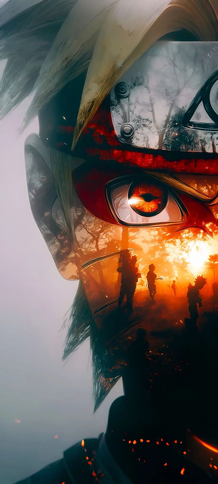 Naruto Double Exposure Portrait - naruto wallpaper for OpersCraft