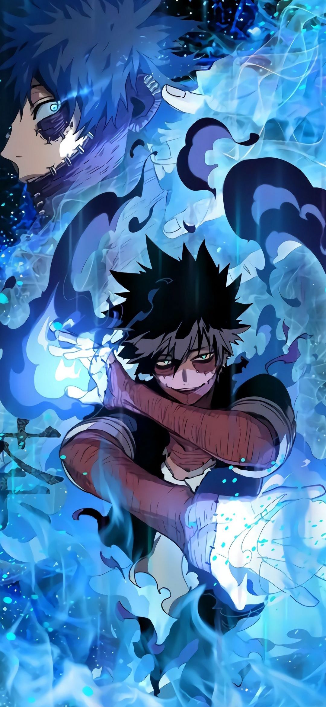 Dabi Blue Flames - anime wallpaper for OpersCraft