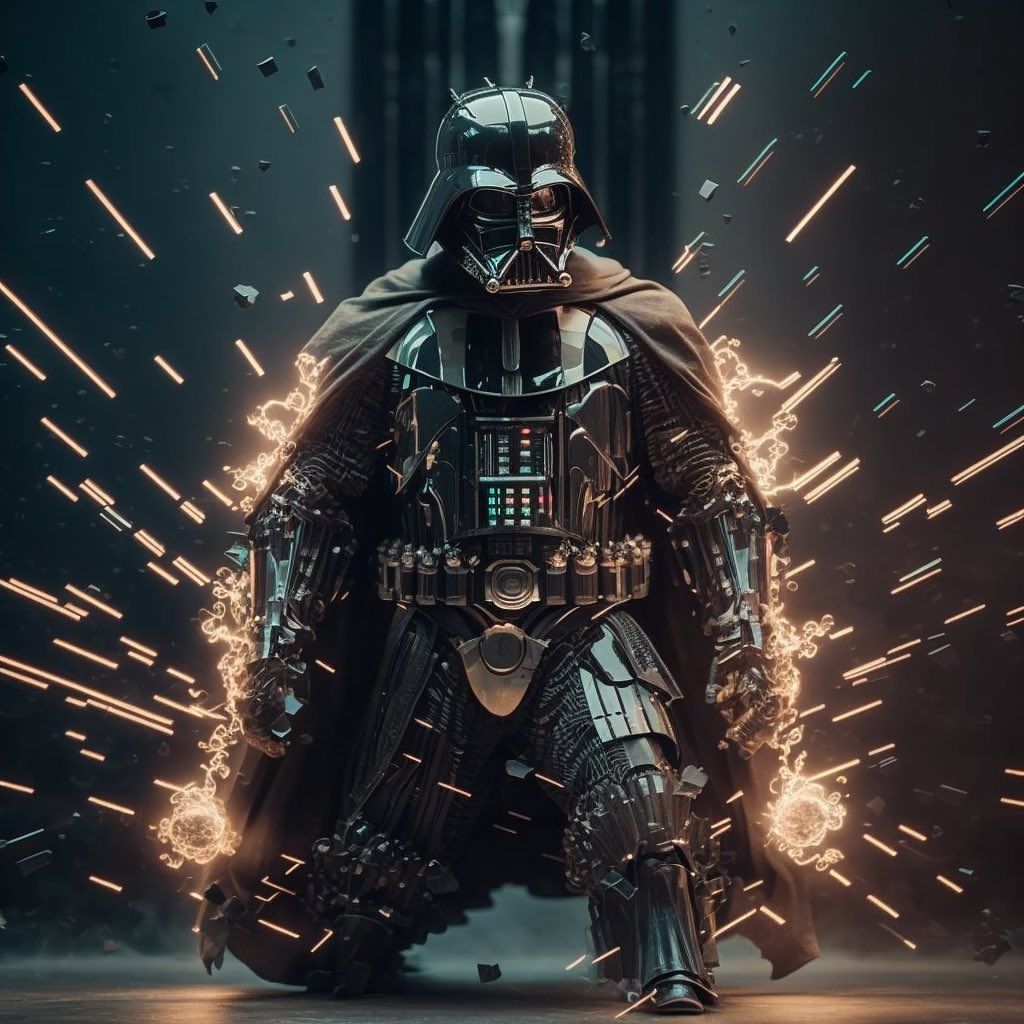 Darth Vader Spark Storm - movies wallpaper for OpersCraft