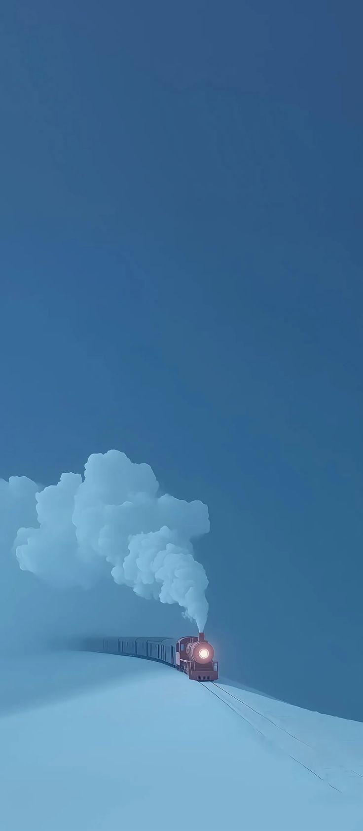 Steam Train in Fog - train wallpaper for OpersCraft