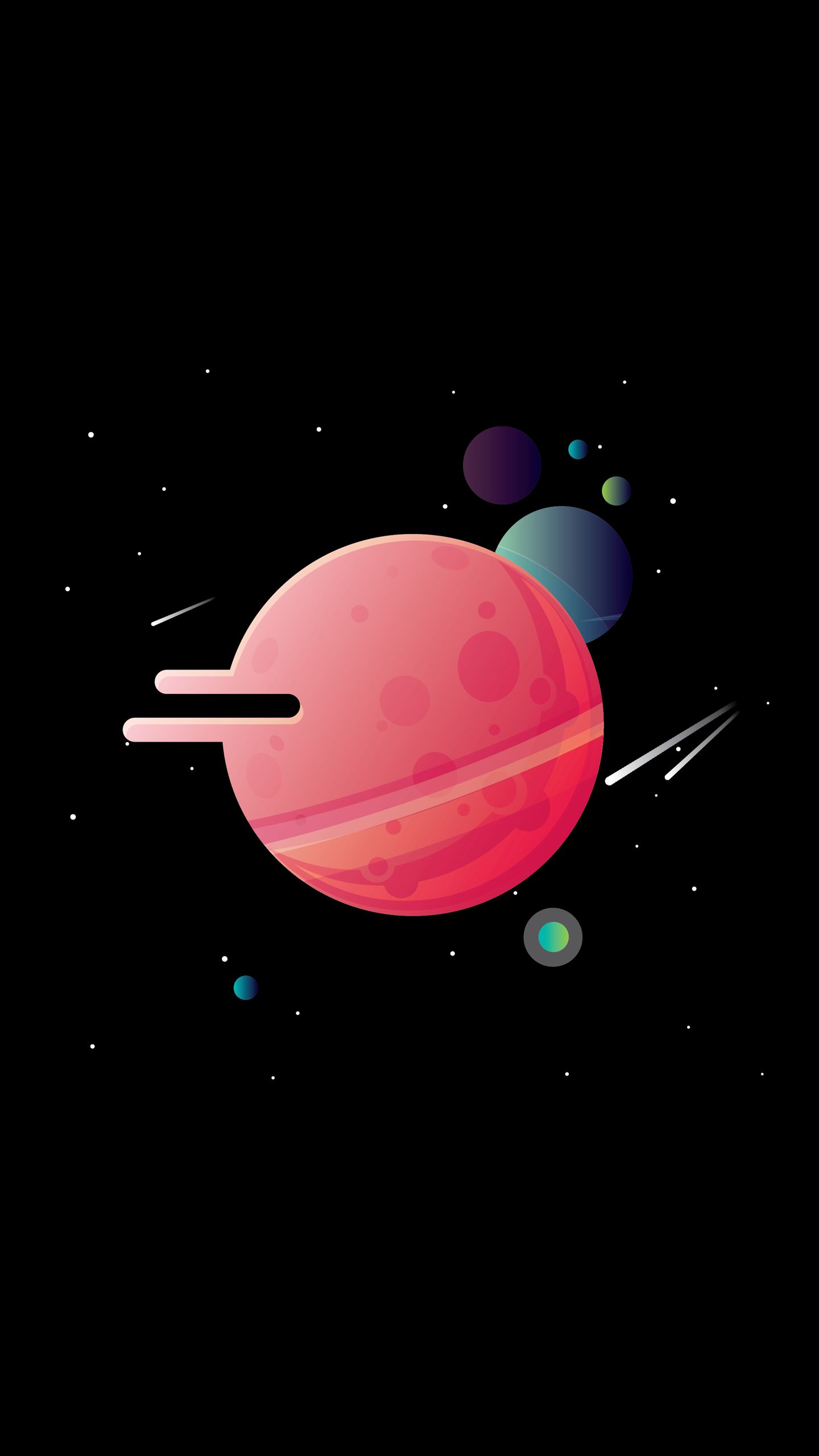 Cosmic Planetscape Wallpaper - planet wallpaper for OpersCraft