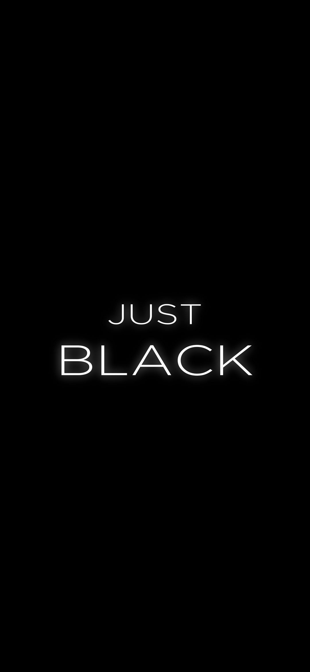 Just Black Wallpaper - minimal wallpaper for OpersCraft