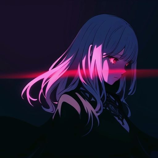 Neon Anime Girl - anime wallpaper for OpersCraft