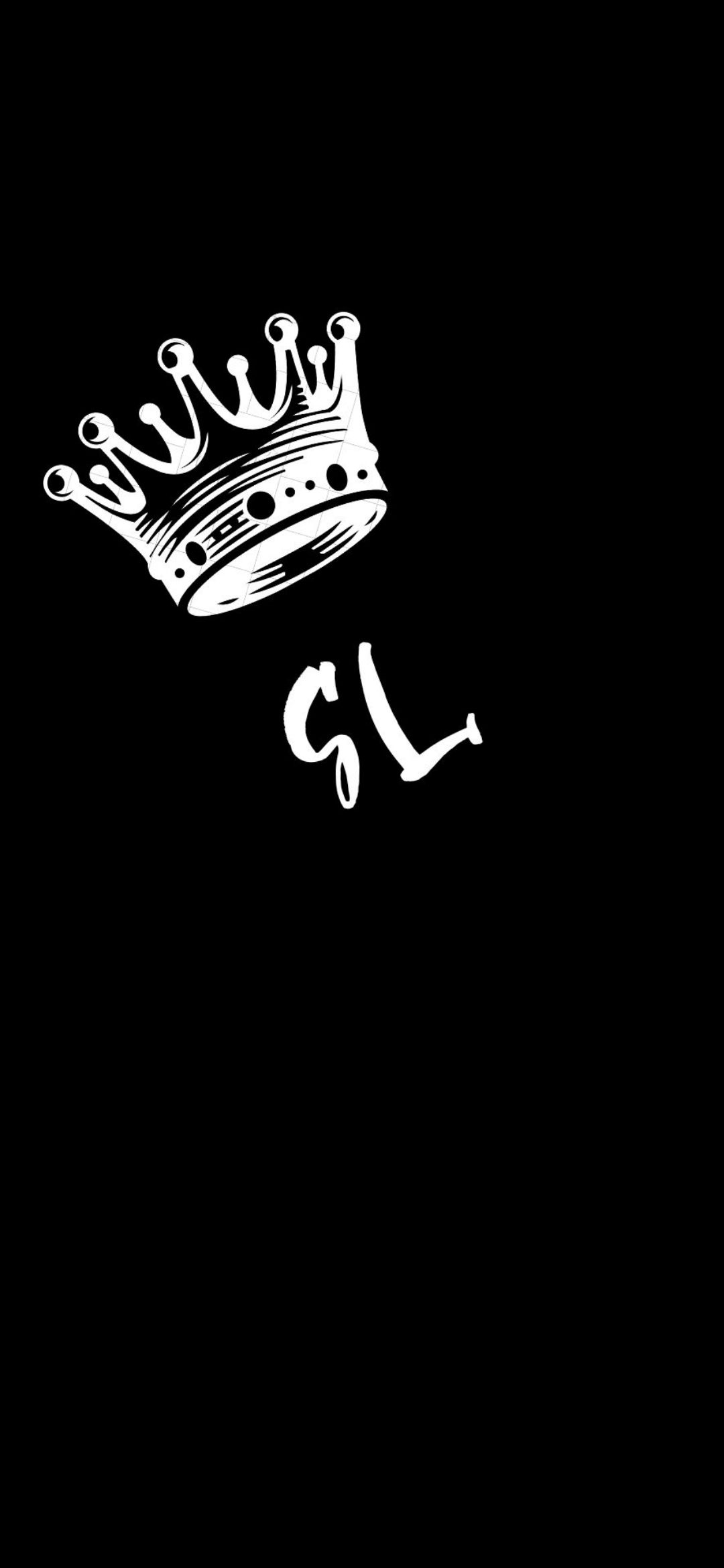 Crown and Initials Wallpaper - dope wallpaper for OpersCraft