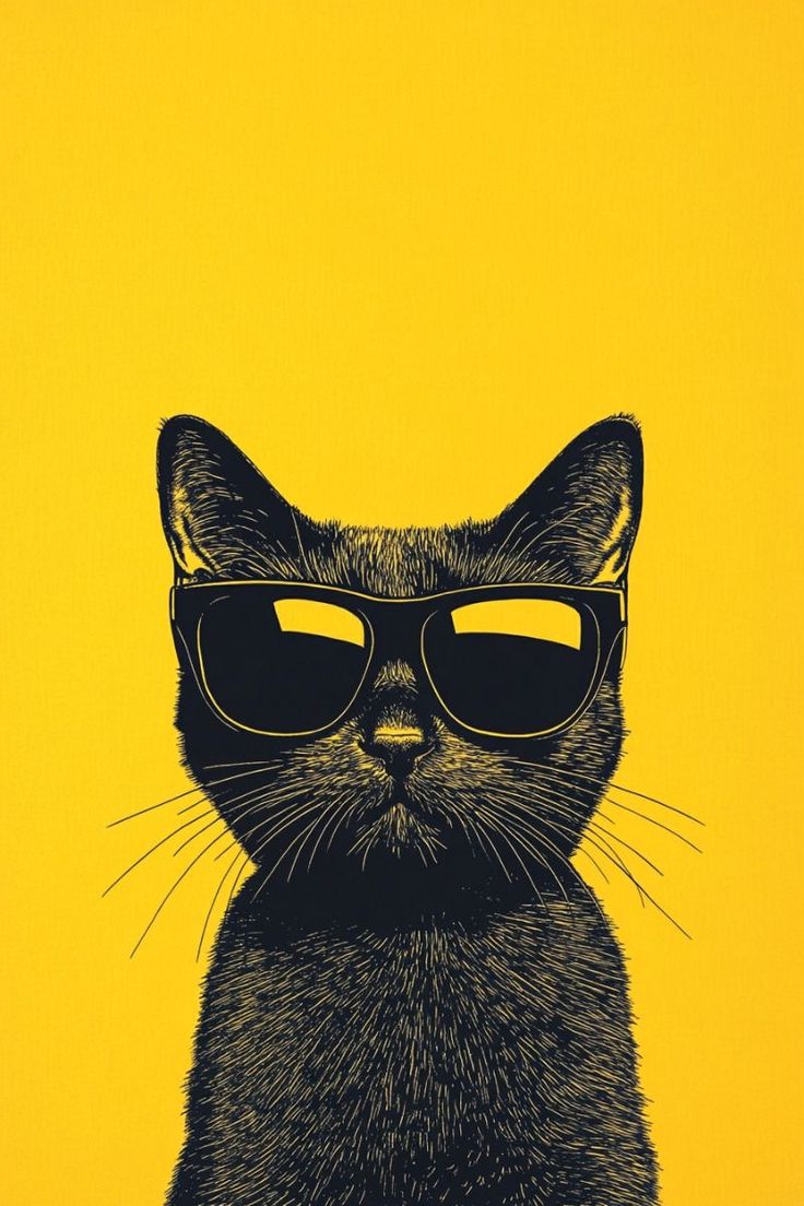 Cool Cat With Sunglasses - cat wallpaper for OpersCraft