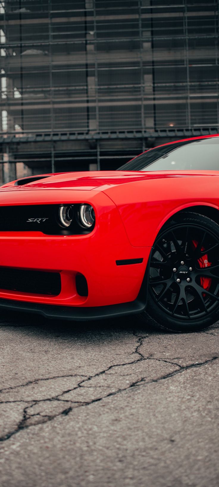 Red Dodge Challenger SRT - cars wallpaper for OpersCraft