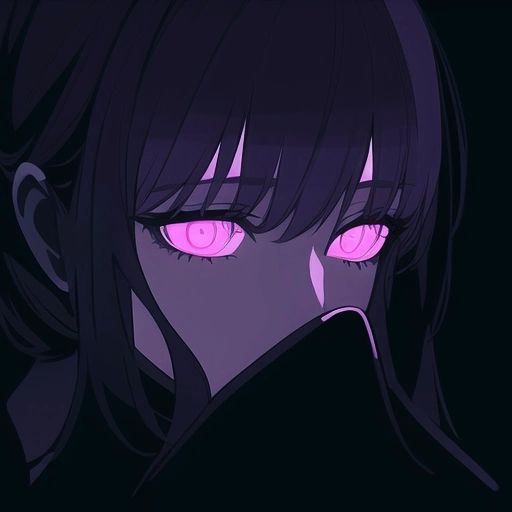 Glowing Eyes Anime Girl - anime wallpaper for OpersCraft