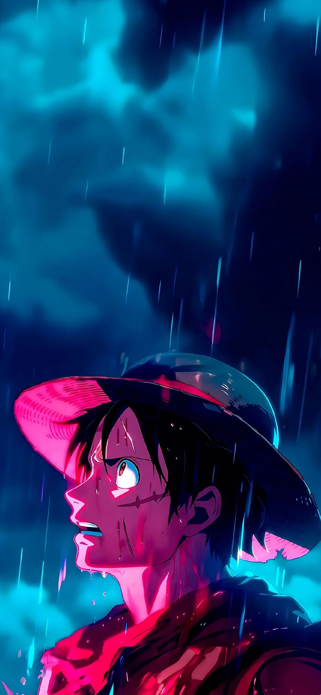 Luffy in the Rain - anime wallpaper for OpersCraft