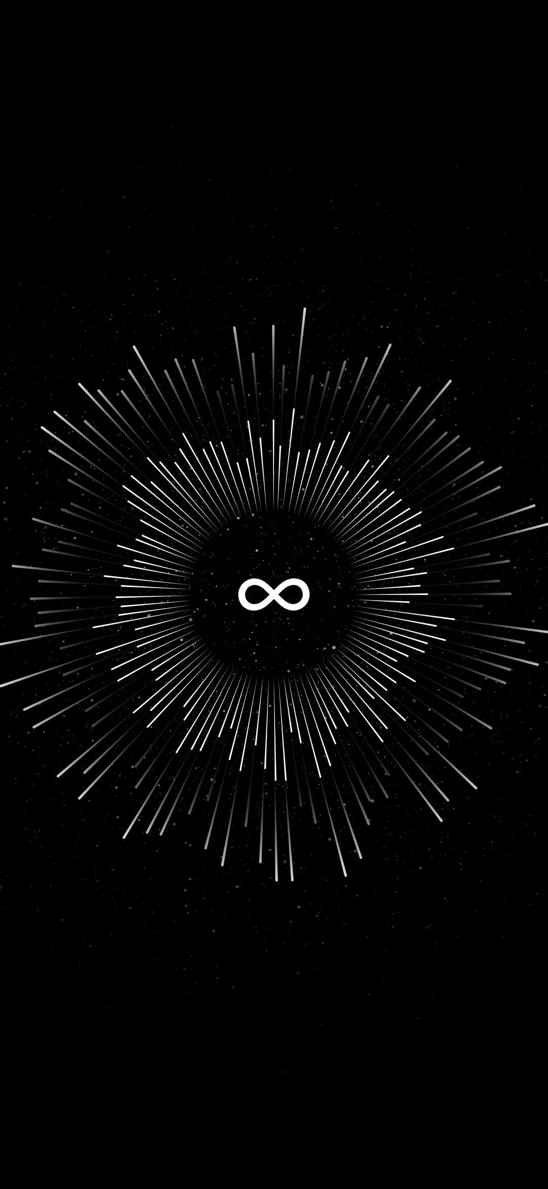 Infinite Starburst Wallpaper - minimal wallpaper for OpersCraft
