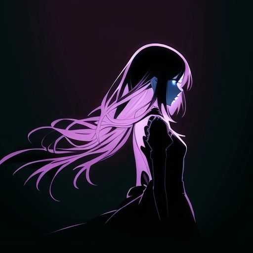 Luminous Anime Girl - anime wallpaper for OpersCraft