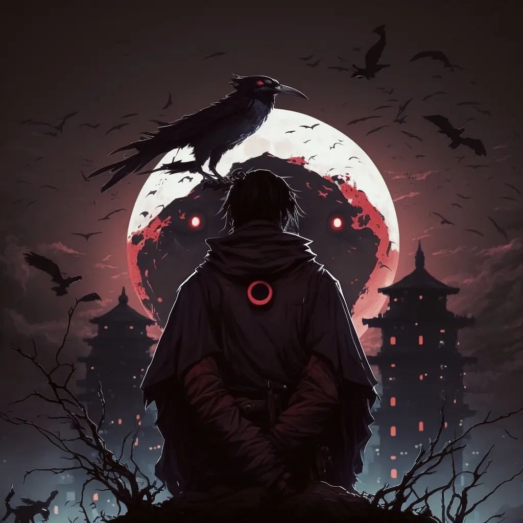 Raven Moon Ronin - anime wallpaper for OpersCraft