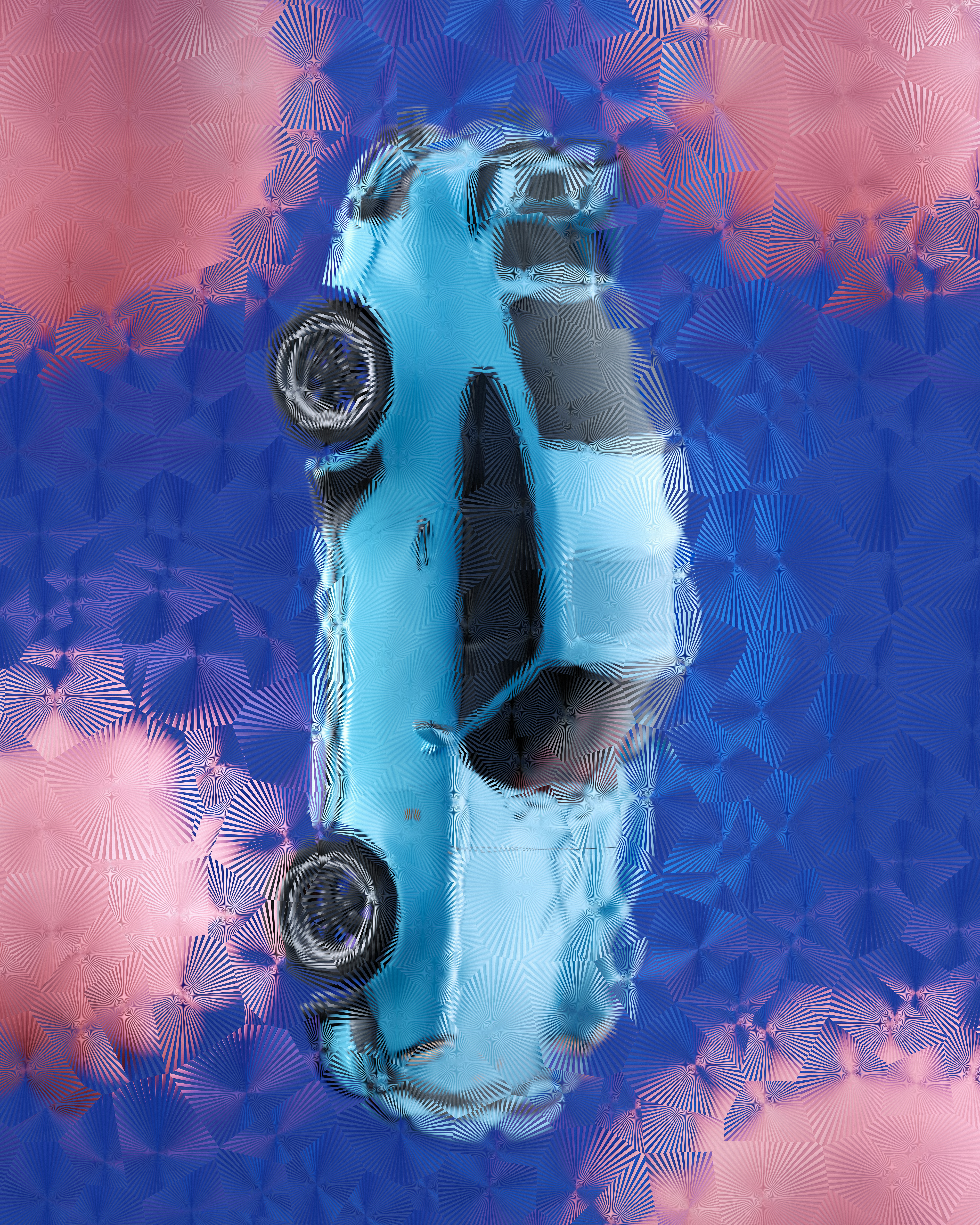 Abstract Blue Car Art - cars wallpaper for OpersCraft