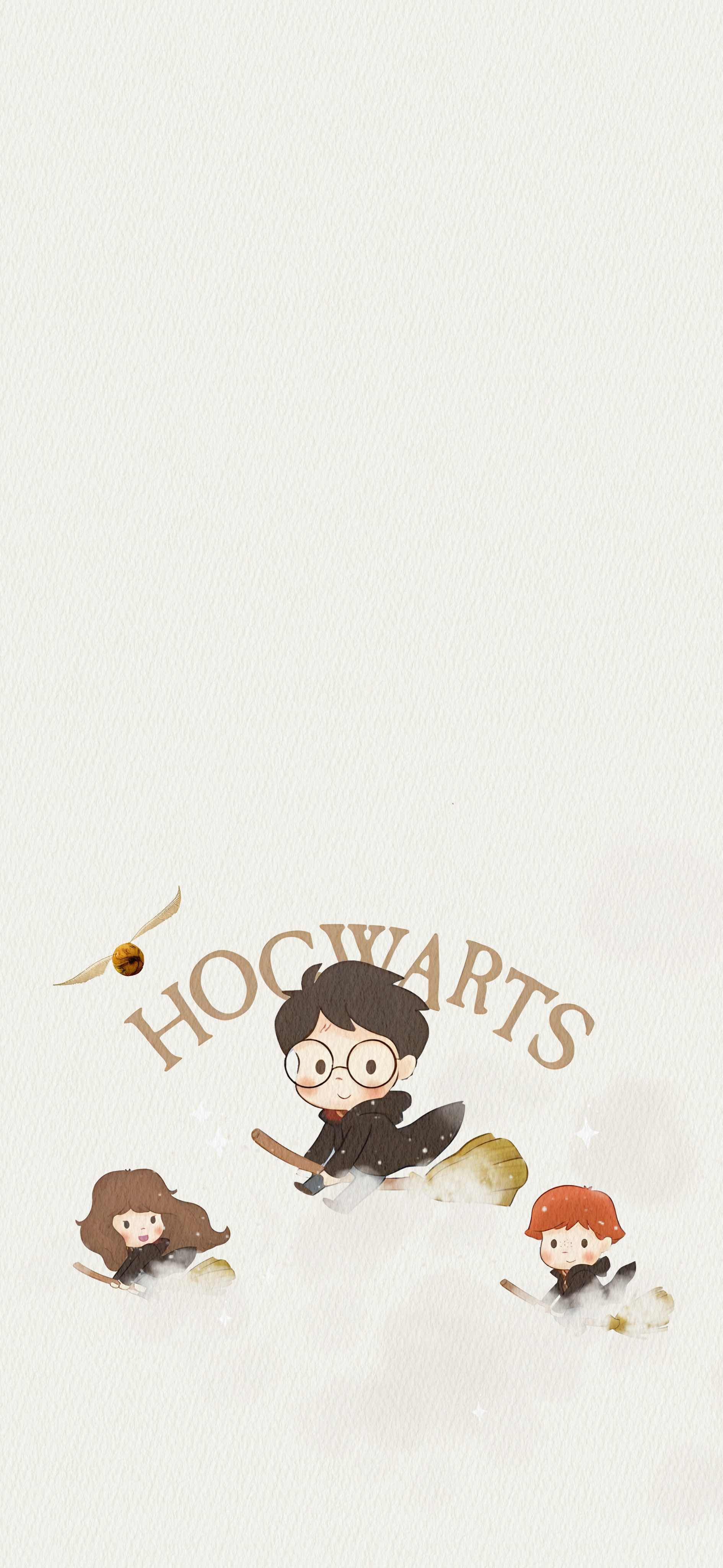 Illustrated Harry Potter Wallpaper - art wallpaper for OpersCraft