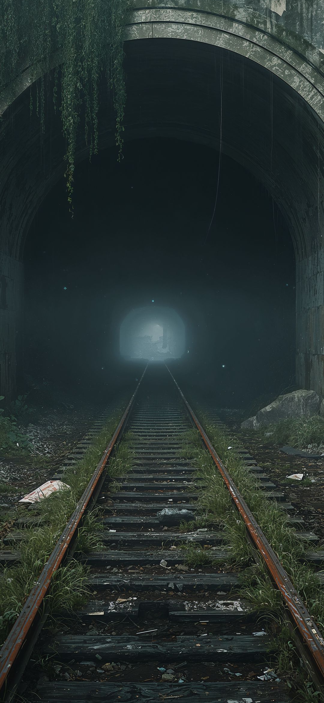 Abandoned Train Tunnel - urban wallpaper for OpersCraft