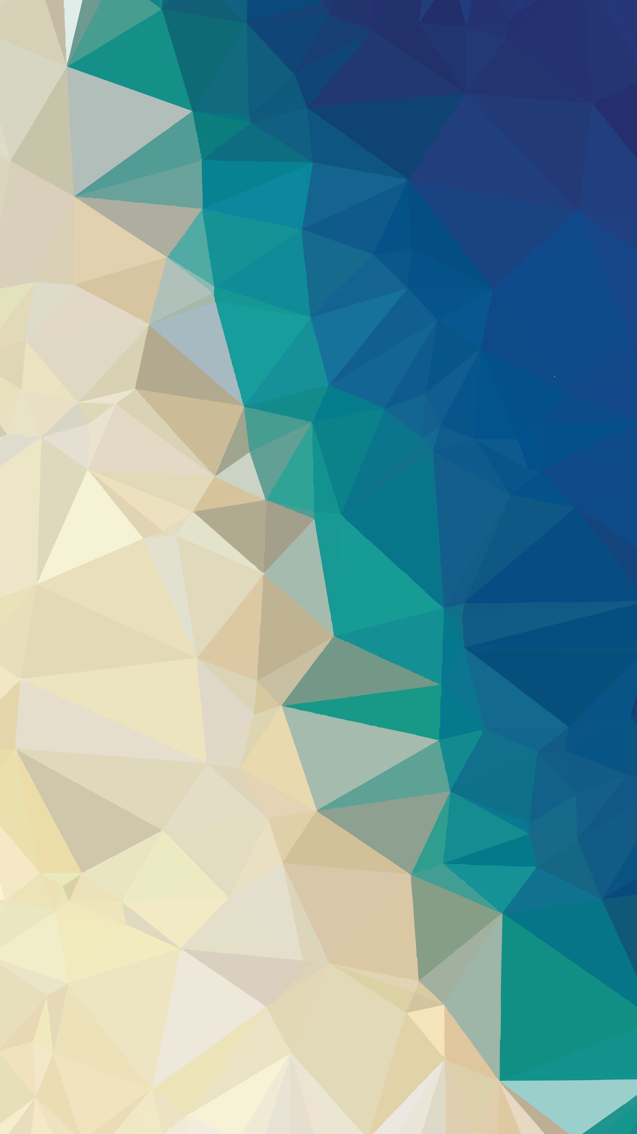 Abstract Beach Low Poly - abstract wallpaper for OpersCraft