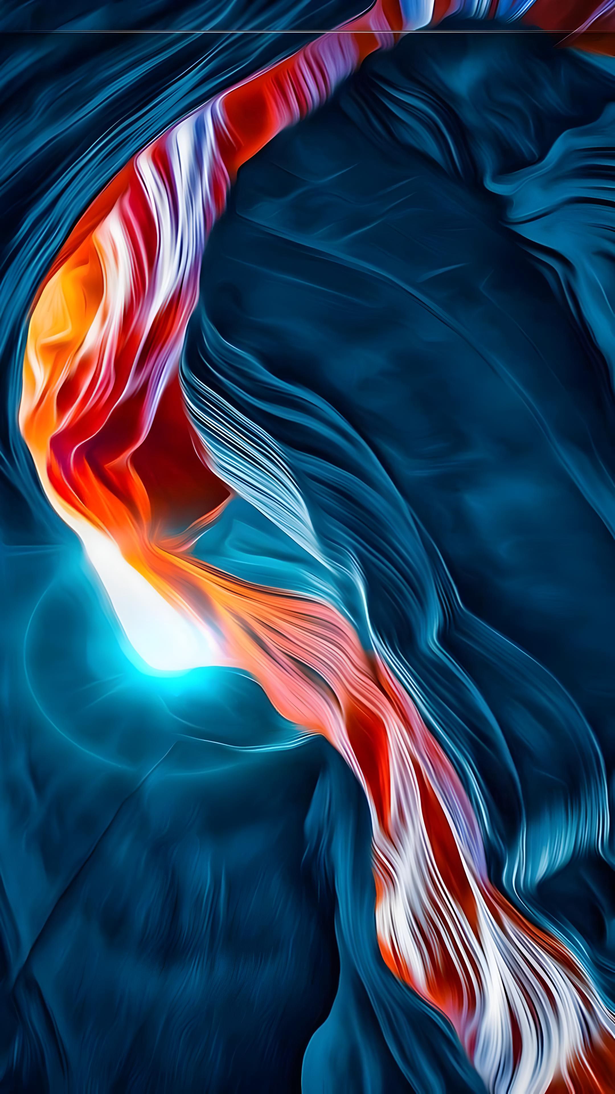 Abstract Canyon Flow - abstract wallpaper for OpersCraft