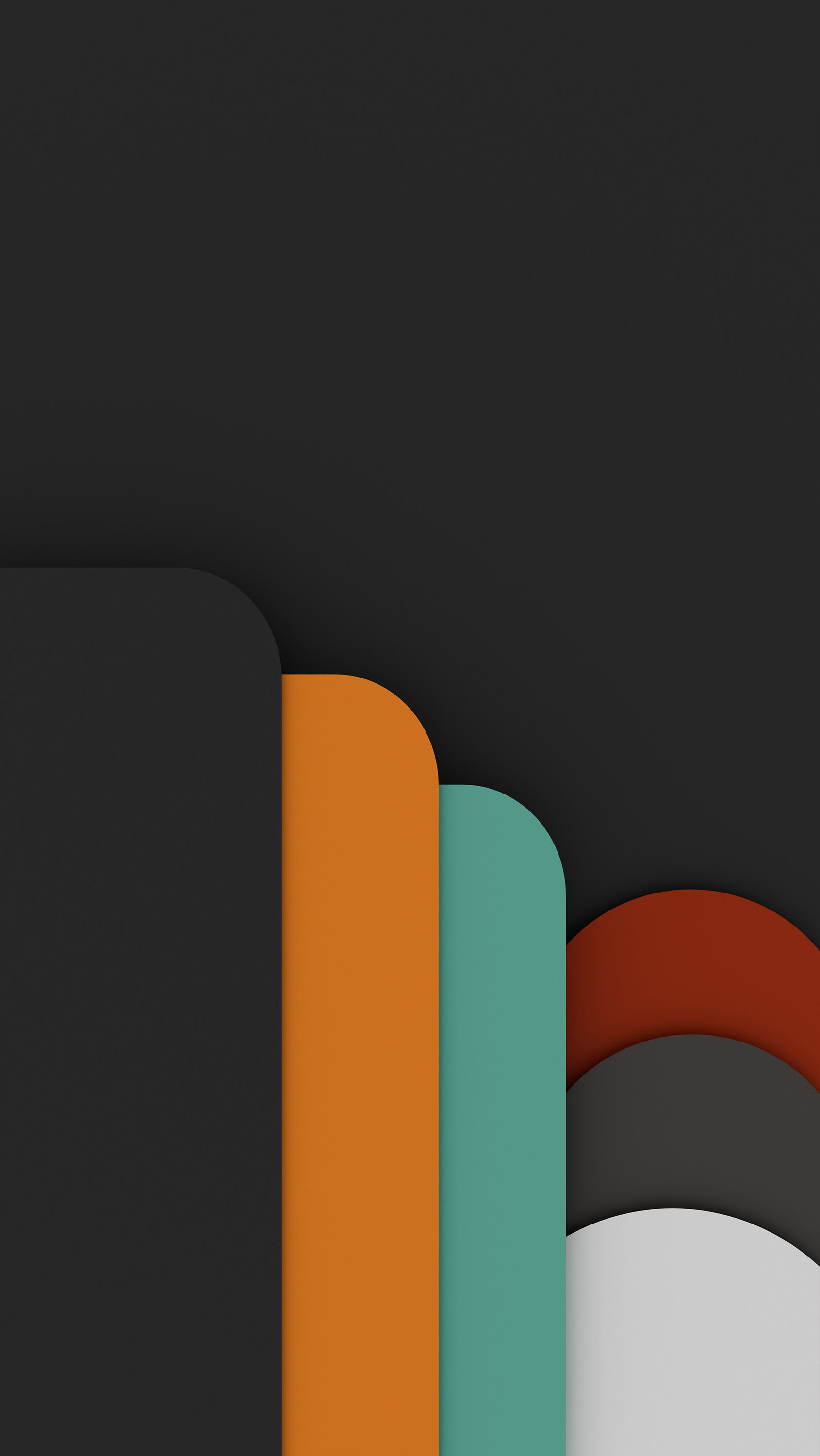 Abstract Color Block Layers - minimal wallpaper for OpersCraft