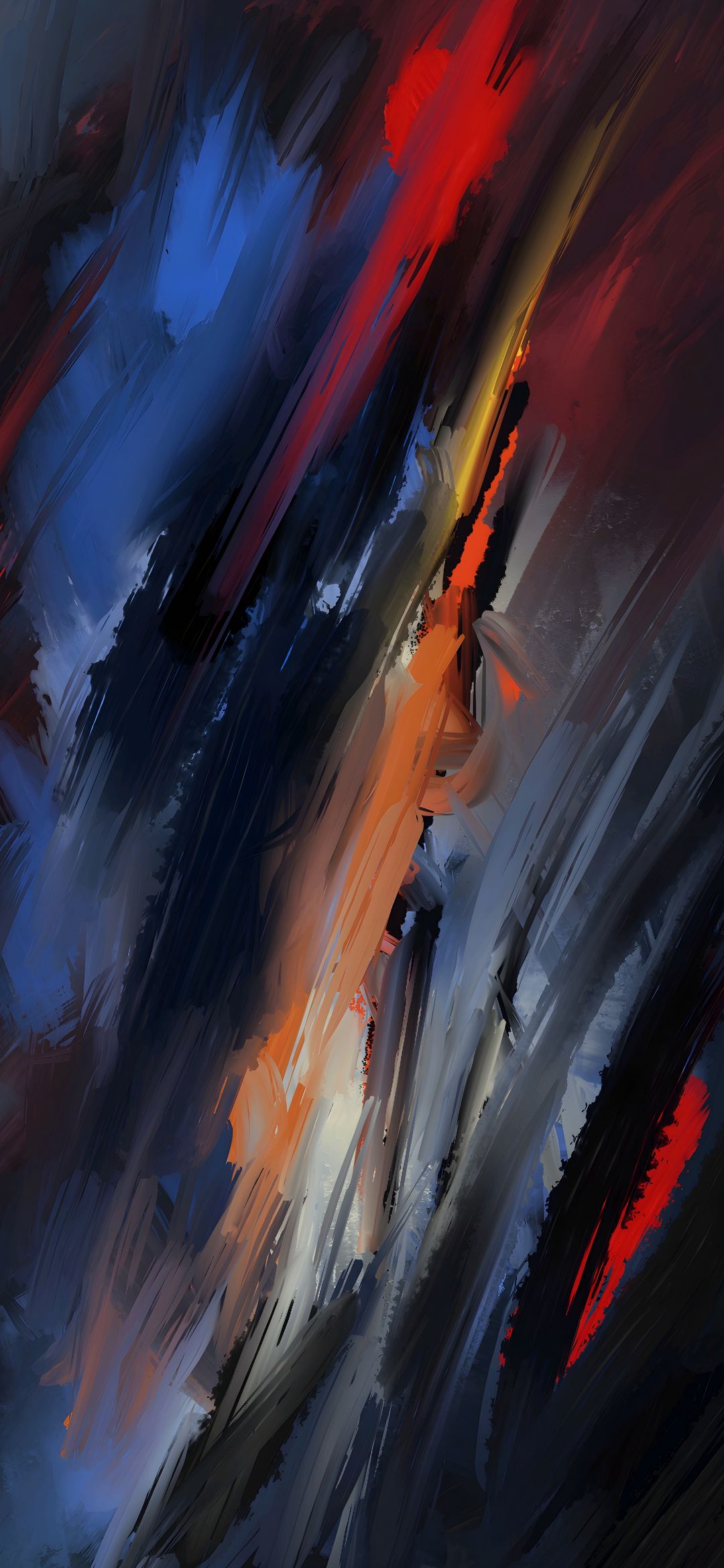 Abstract Color Strokes - random wallpaper for OpersCraft