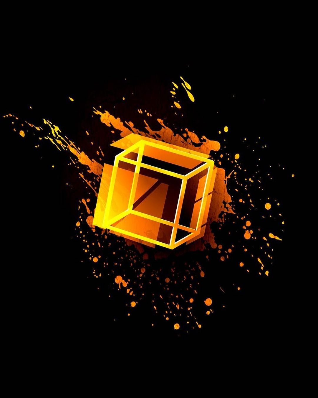 Abstract Cube Explosion - abstract wallpaper for OpersCraft