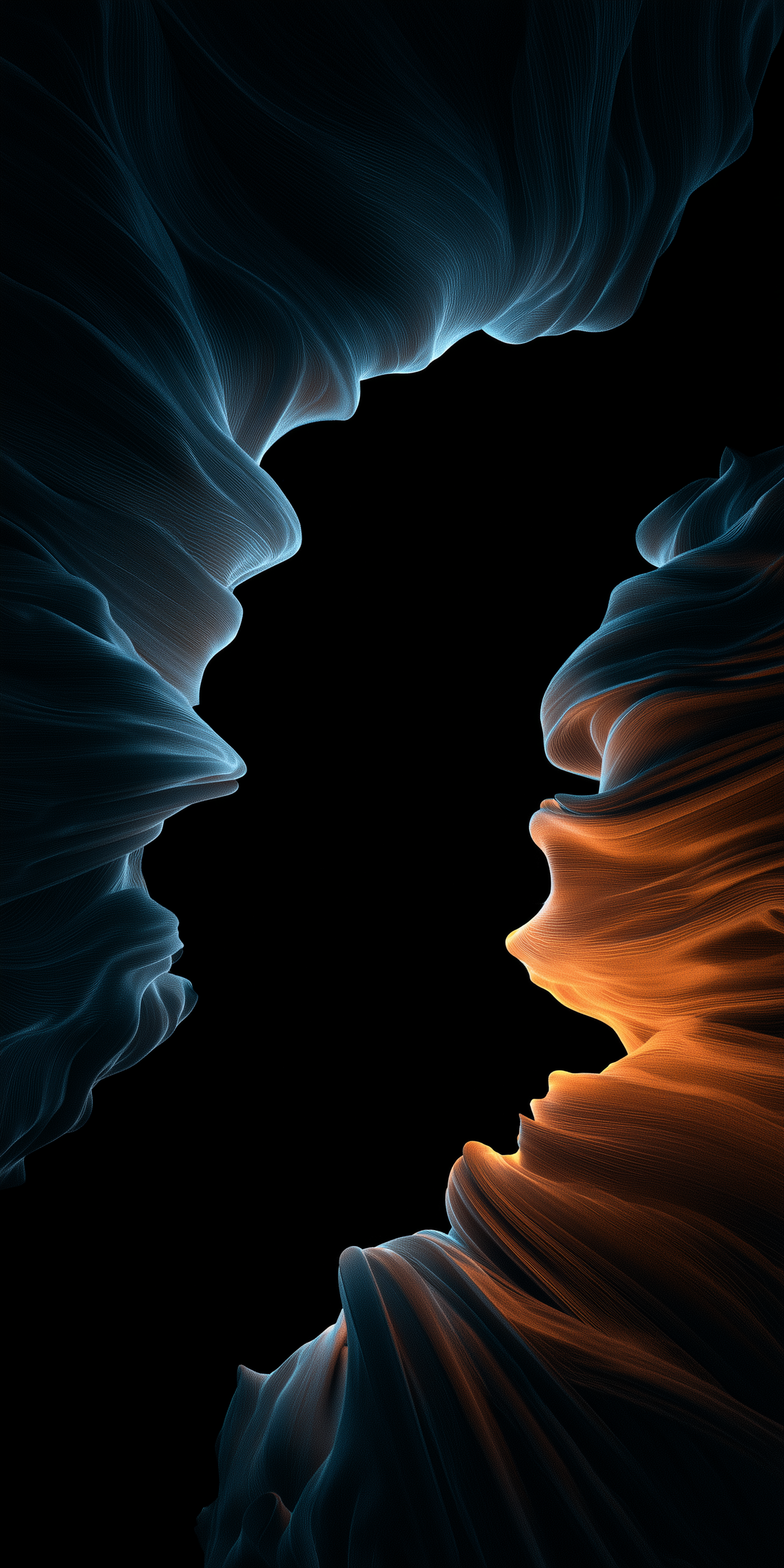 Abstract Flowing Forms - abstract wallpaper for OpersCraft
